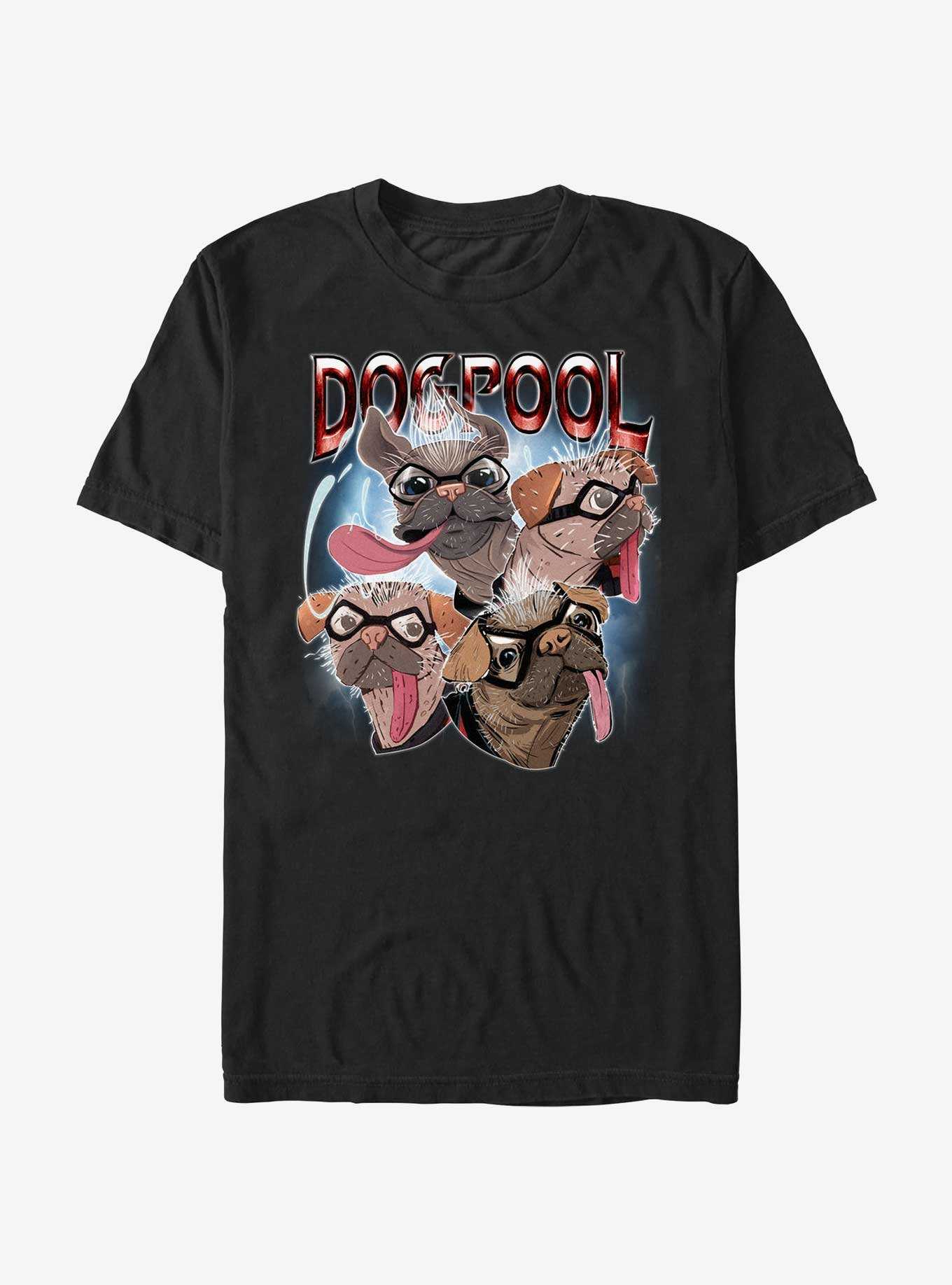 Marvel Deadpool & Wolverine Dogpool Faces T-Shirt, , hi-res