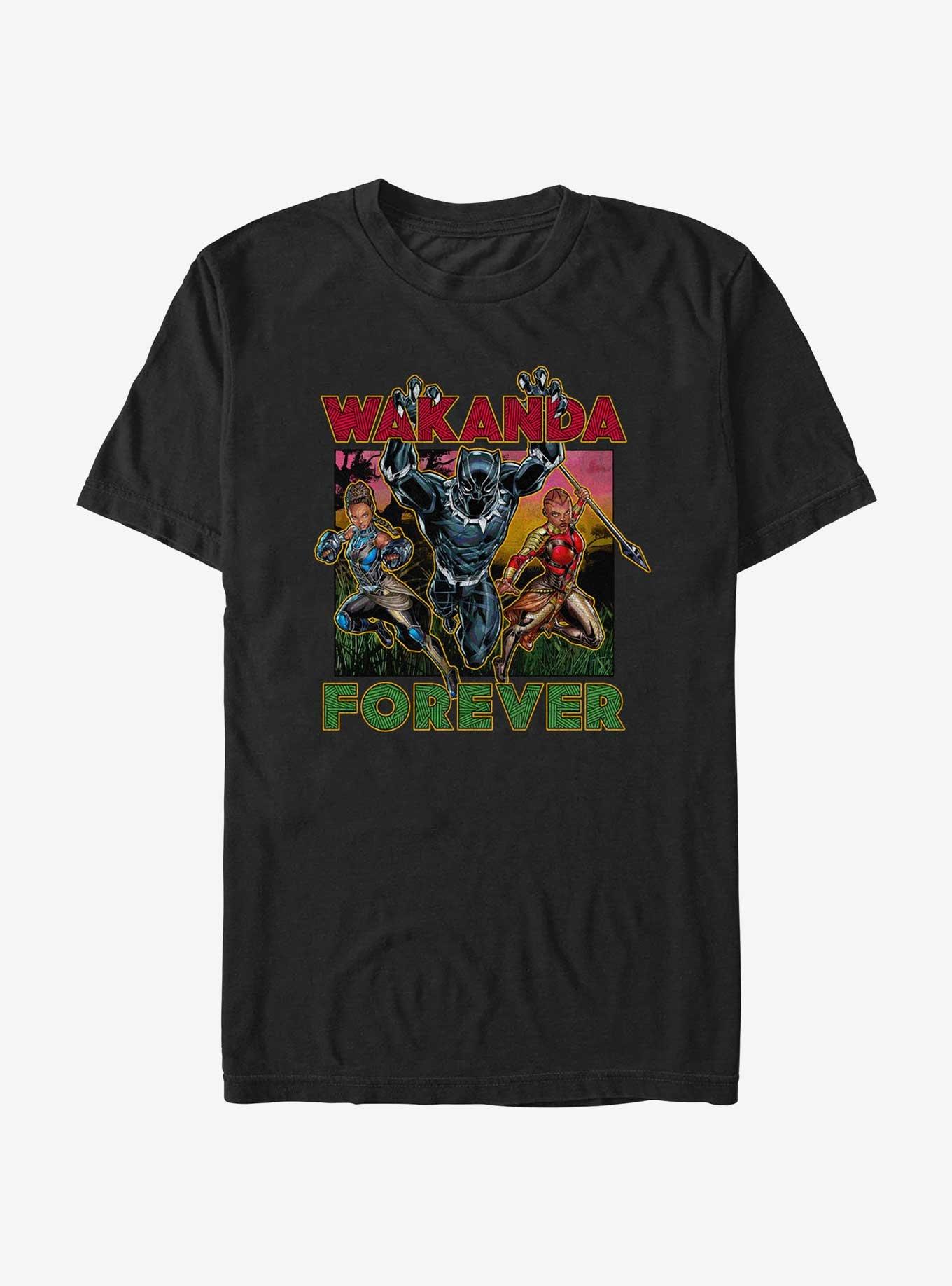 Marvel Black Panther For Wakanda T-Shirt, BLACK, hi-res