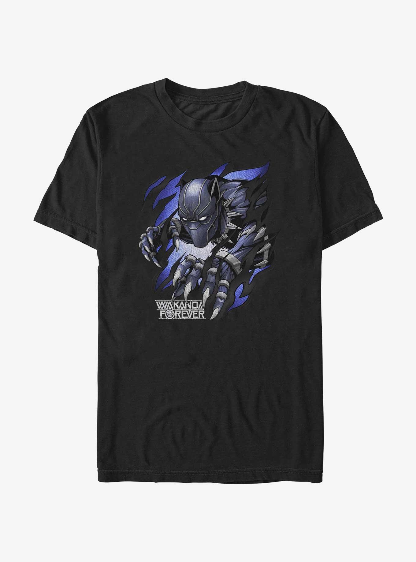 Marvel Black Panther Torn Through T-Shirt, , hi-res