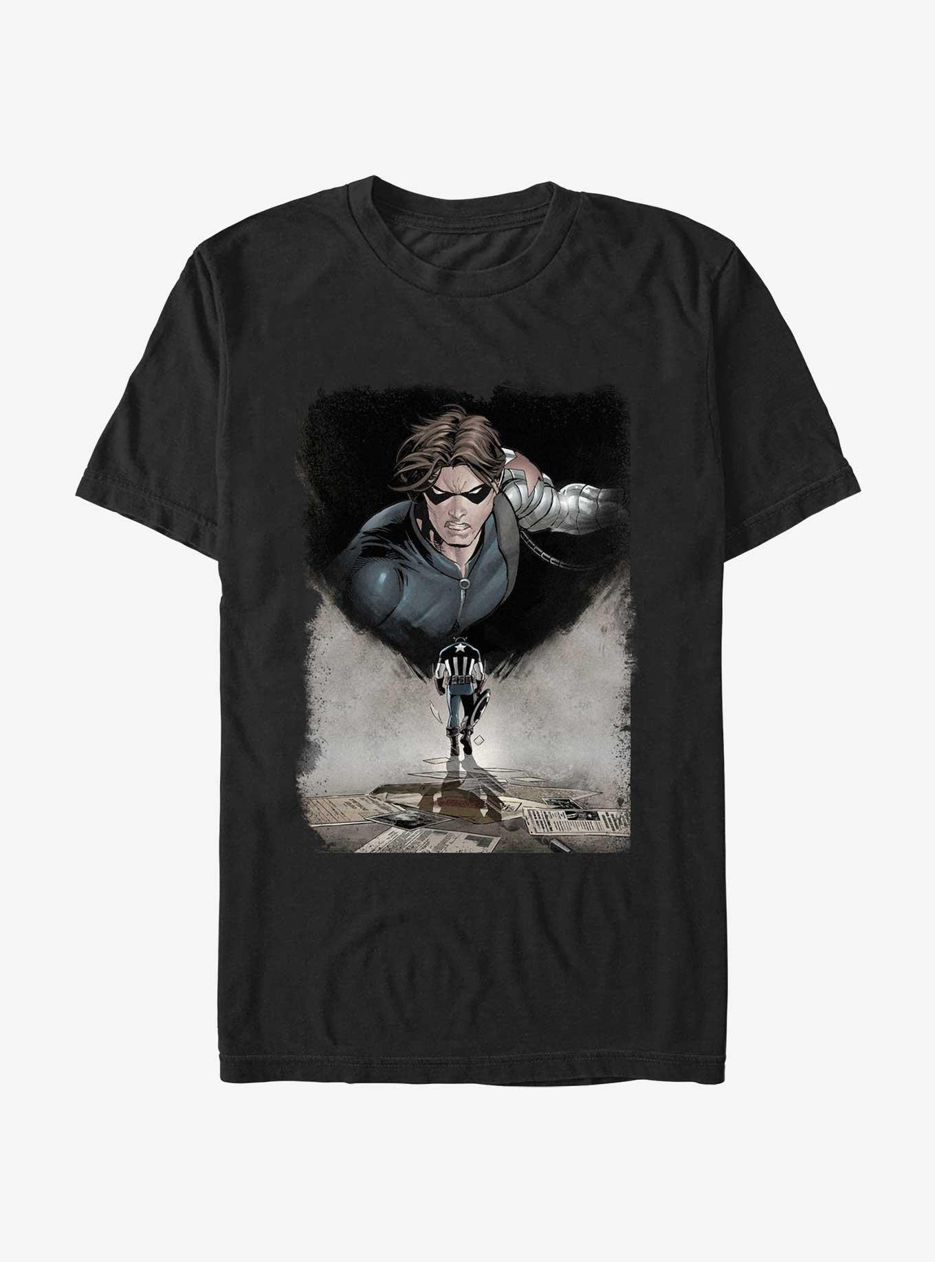 Marvel Captain America Big Bucky T-Shirt, BLACK, hi-res