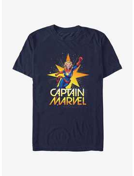 Marvel Captain Marvel Star Burst Flight T-Shirt, , hi-res