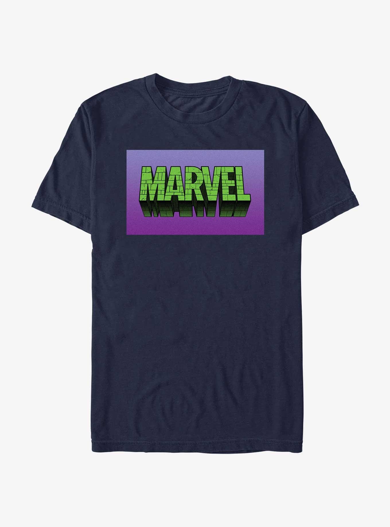 Marvel Brick Logo T-Shirt