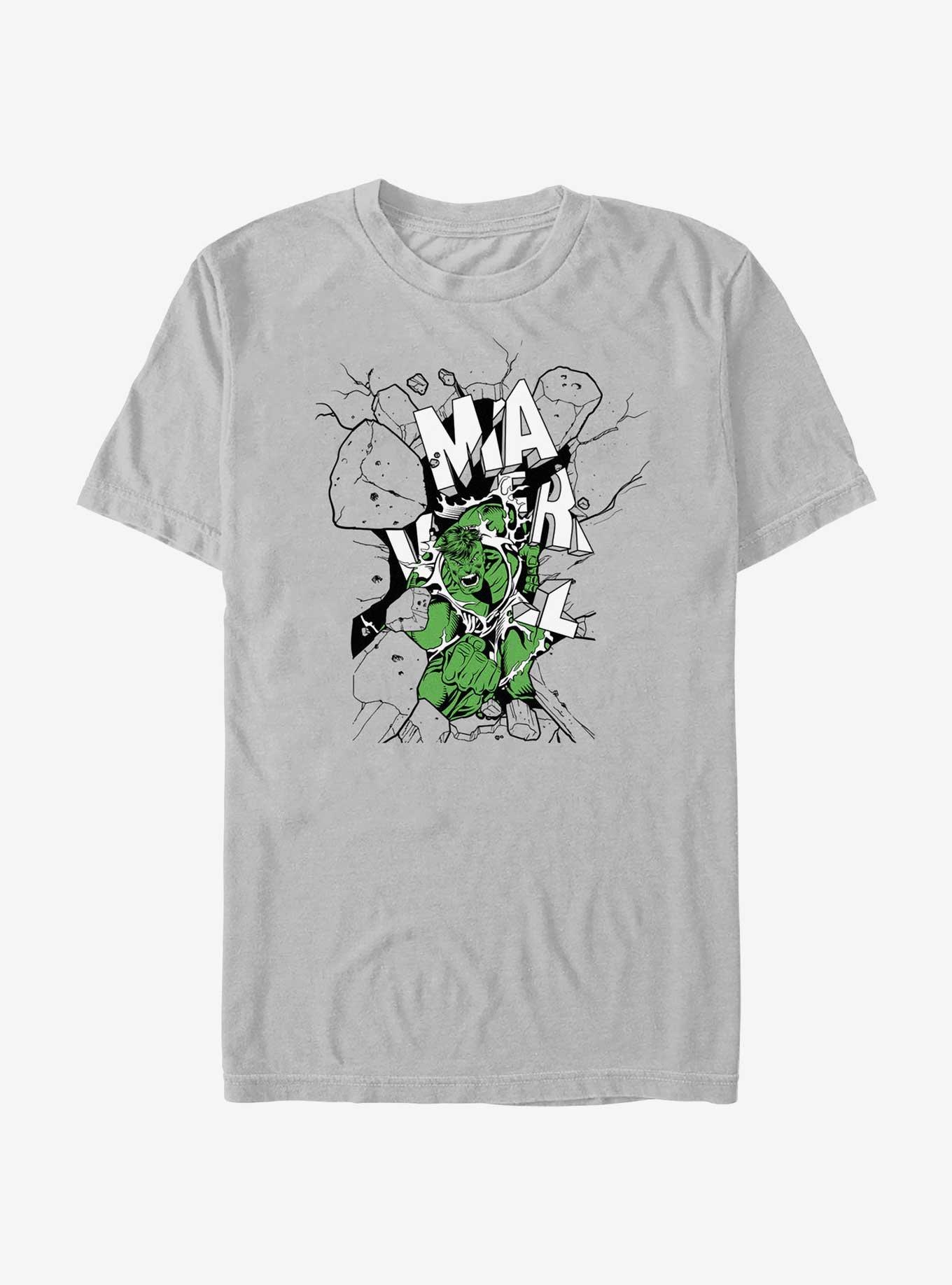 Marvel Hulk Jumbo Smash T-Shirt, SILVER, hi-res