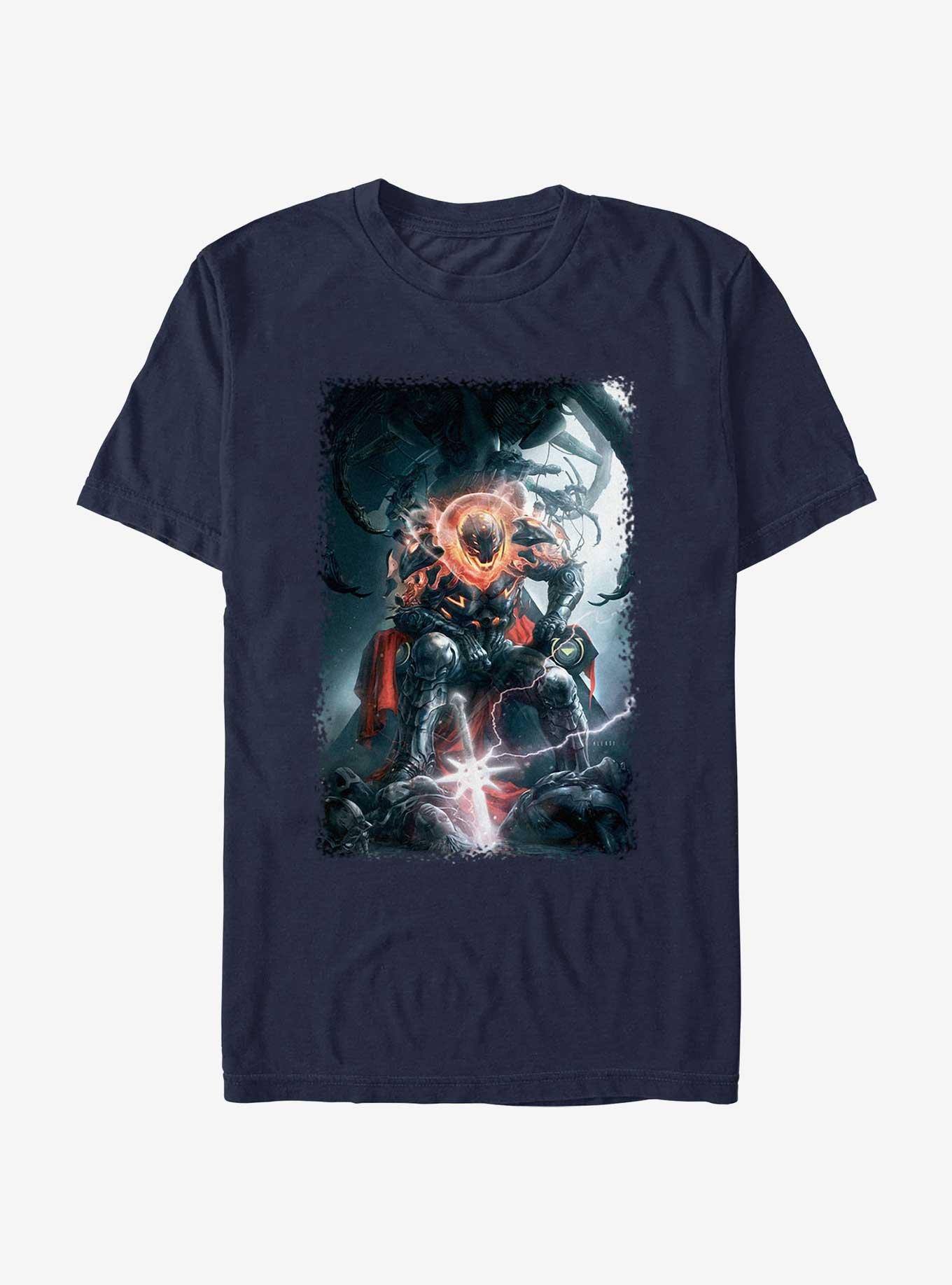 Marvel Avengers Ultron Conqueror T-Shirt, NAVY, hi-res