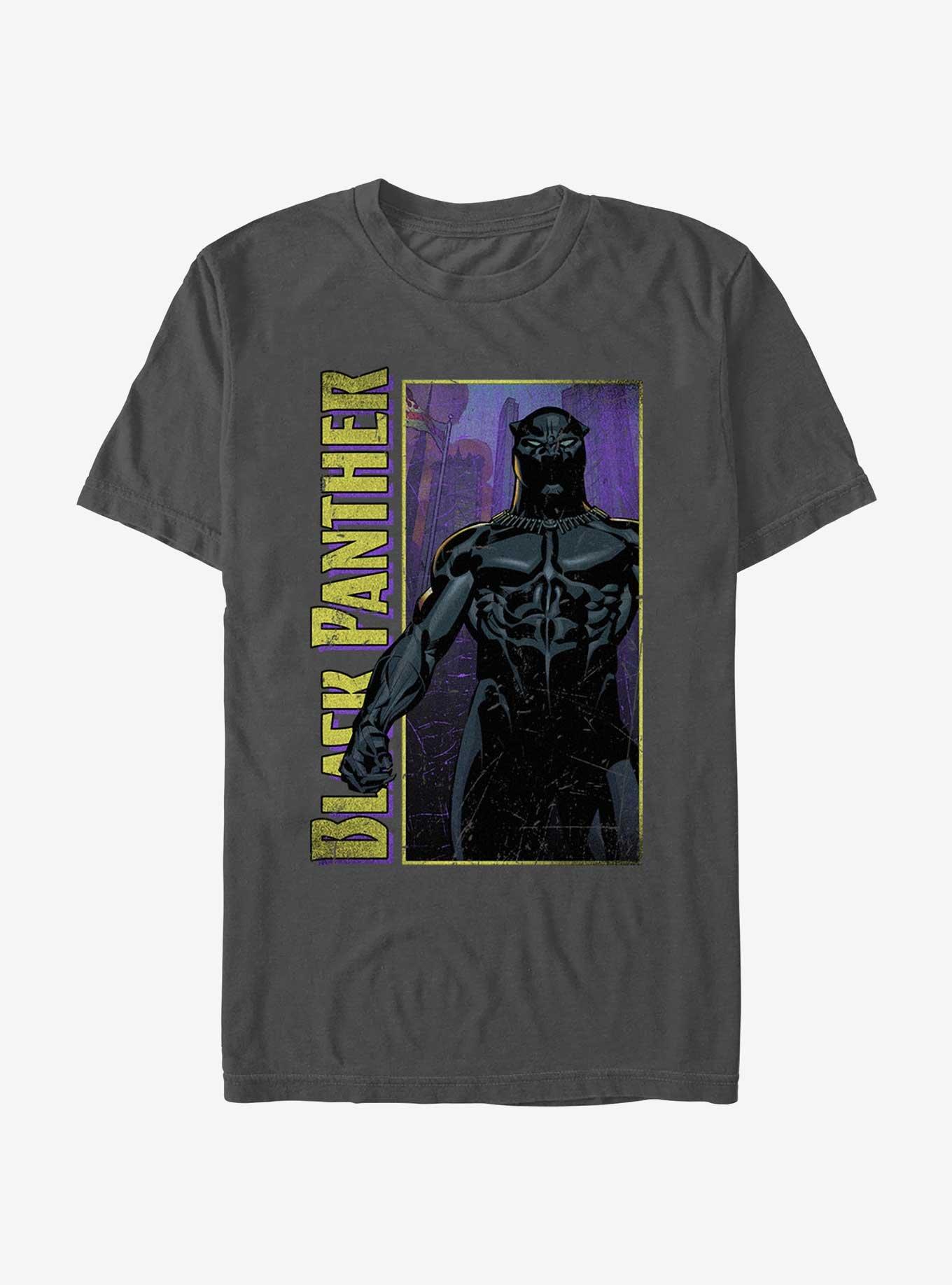 Marvel Black Panther Panel Flex T-Shirt, CHARCOAL, hi-res