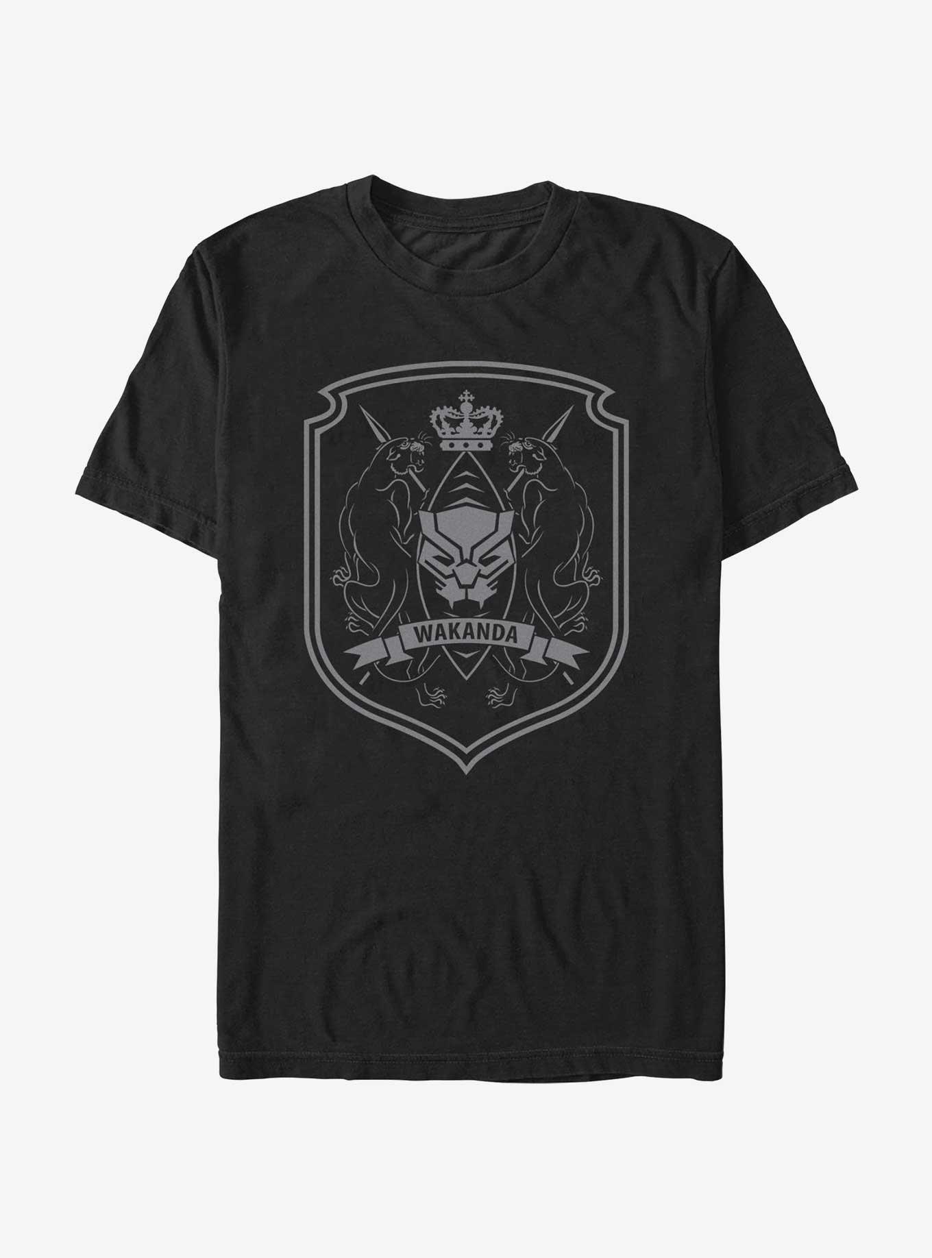 Marvel Black Panther Wakanda Crest T-Shirt, BLACK, hi-res