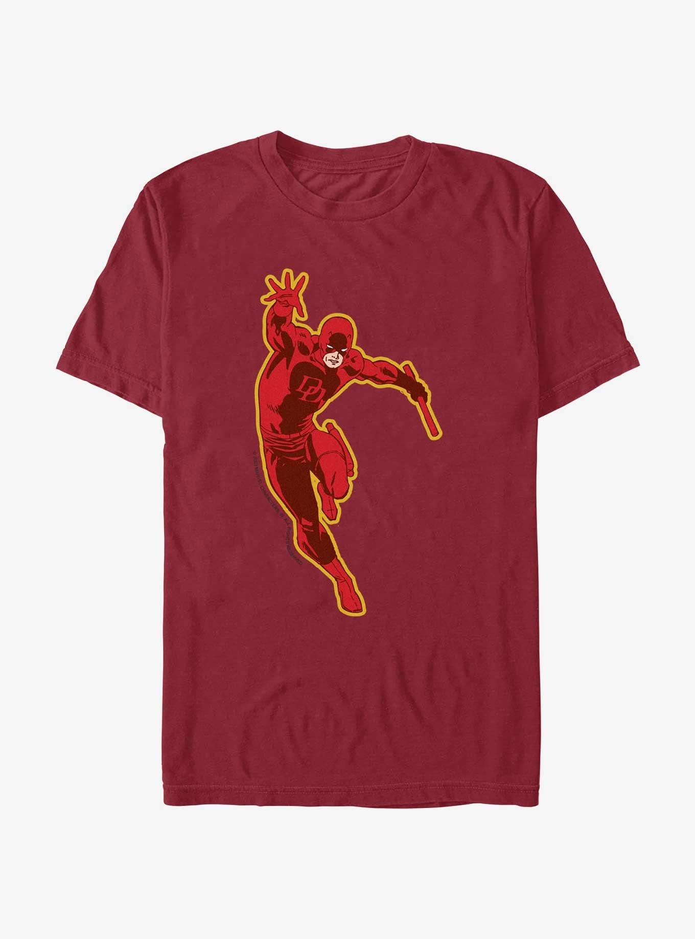 Marvel Daredevil Action Pose T-Shirt, CARDINAL, hi-res