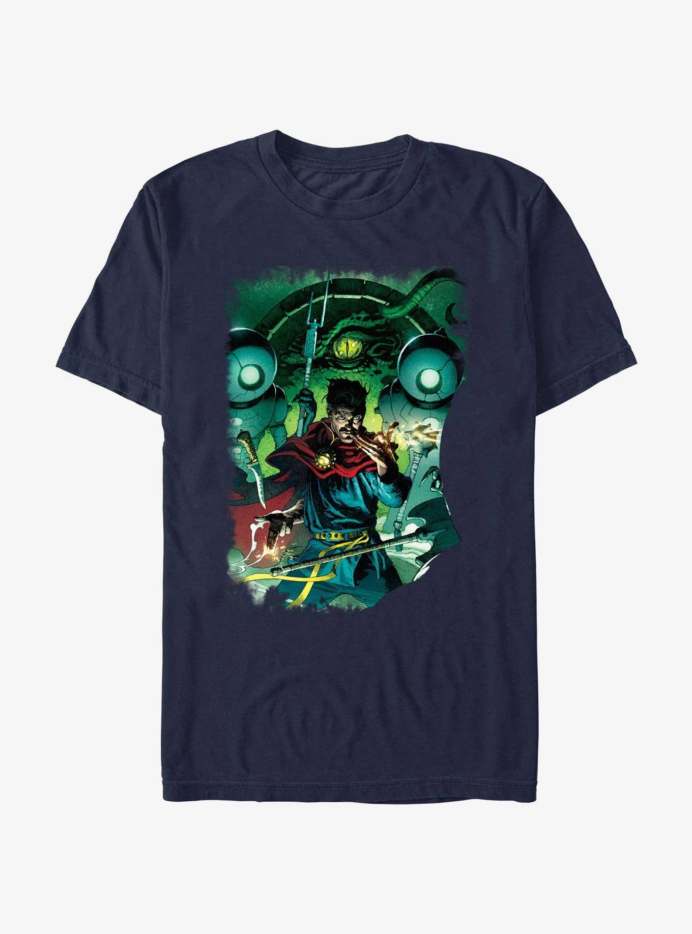 Marvel Doctor Strange Greetings Doc T-Shirt, NAVY, hi-res