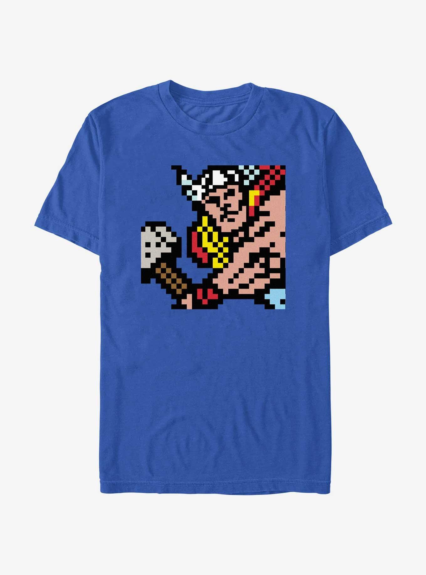 Marvel Thor Pixelated Thor T-Shirt, ROYAL, hi-res