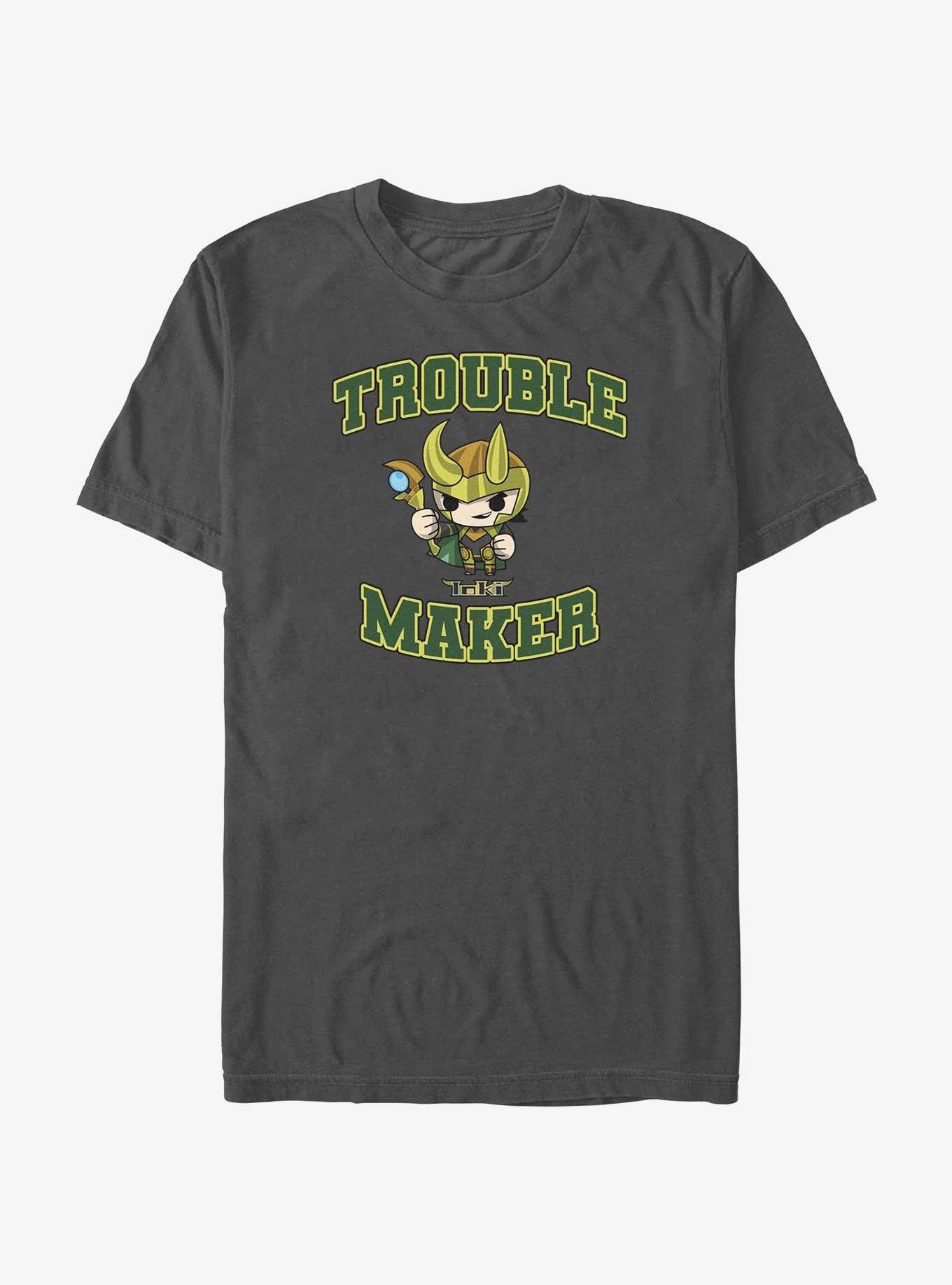 Marvel Loki Trouble Makers T-Shirt, CHARCOAL, hi-res