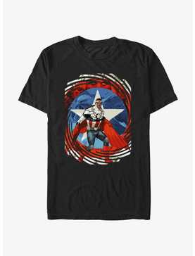 Marvel Sam Wilson Swirl T-Shirt, , hi-res