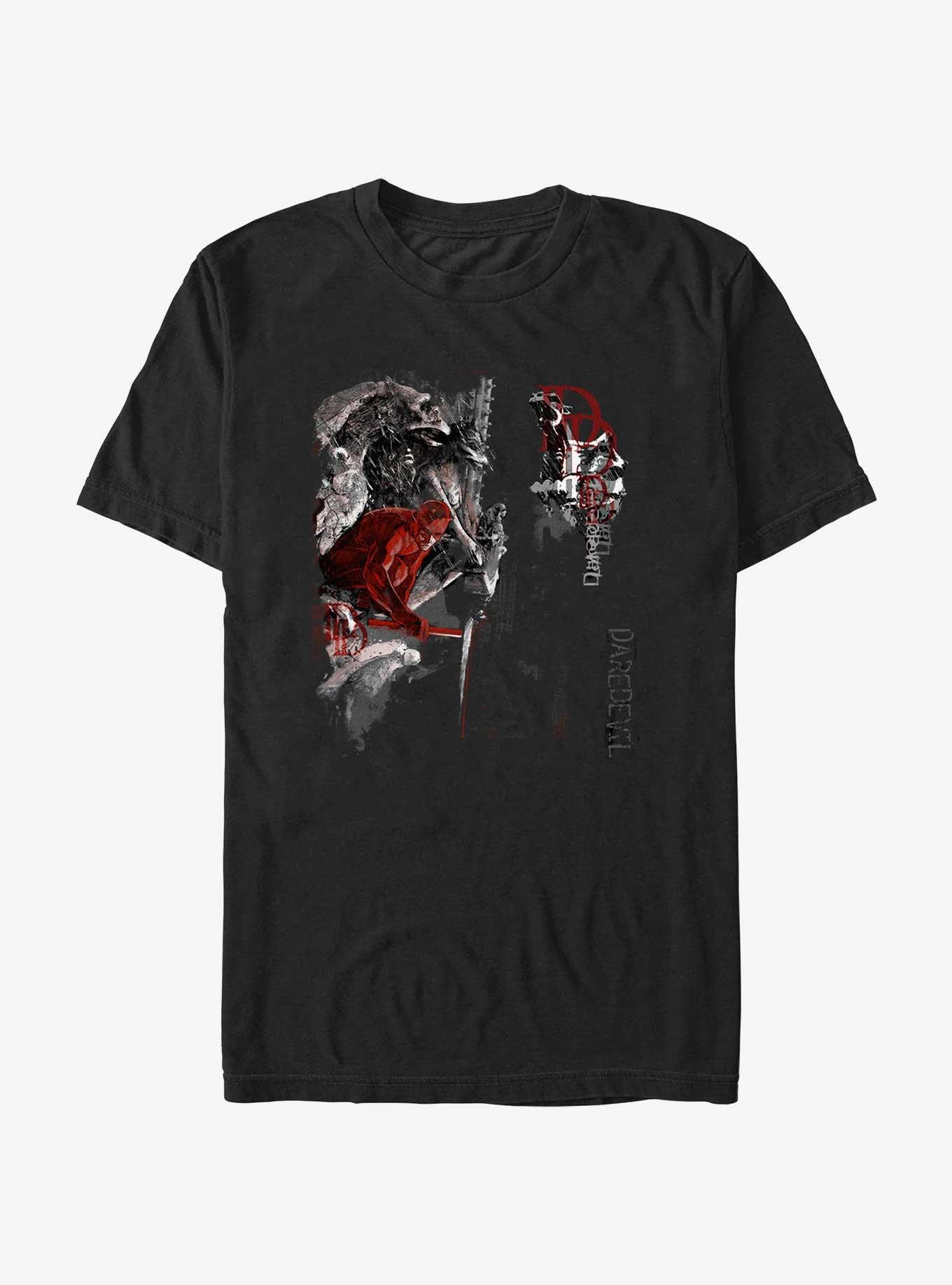 Marvel Daredevil Seeing Evil T-Shirt, BLACK, hi-res