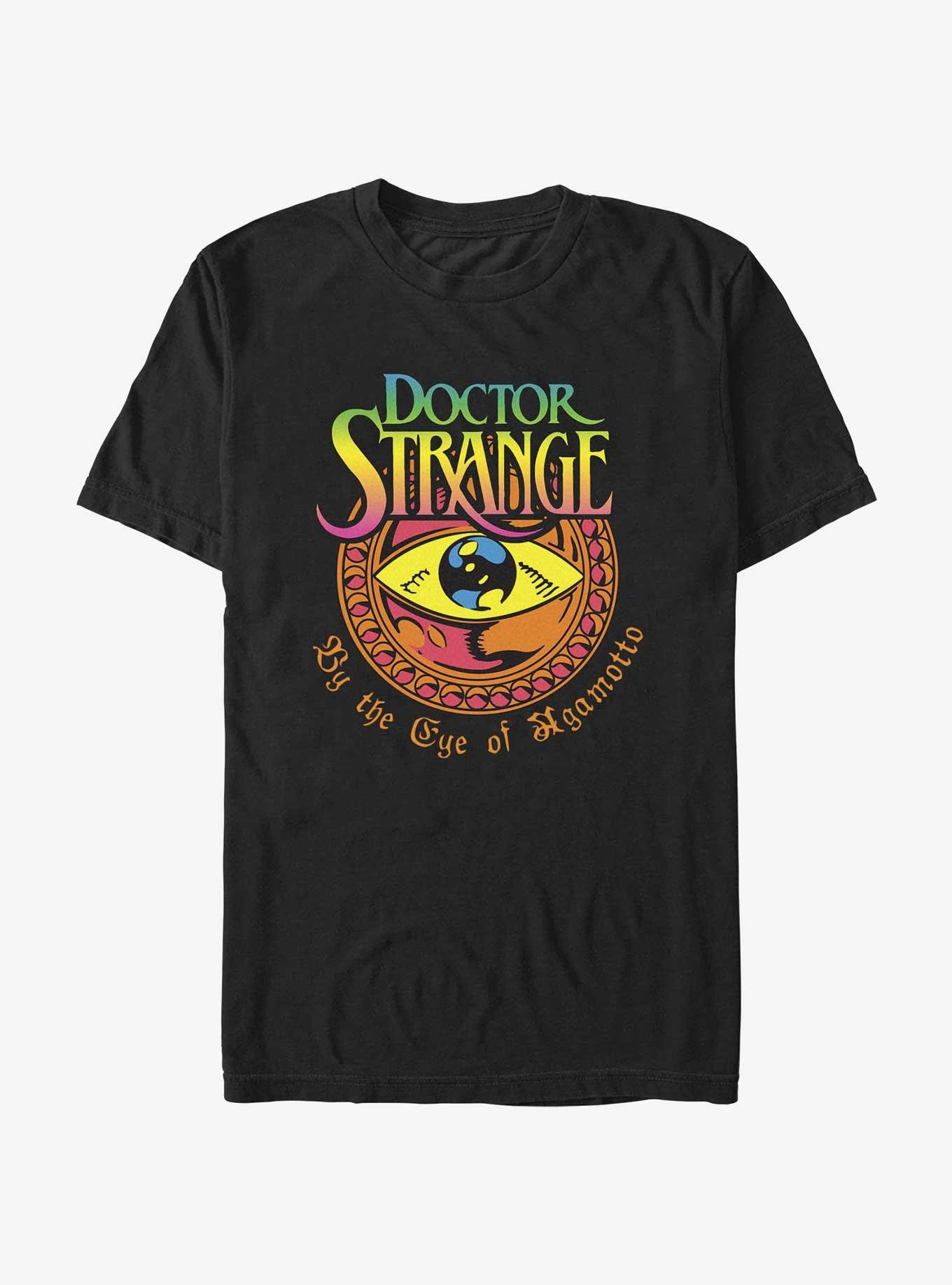 Marvel Doctor Strange Eye Of Agamotto T-Shirt, BLACK, hi-res