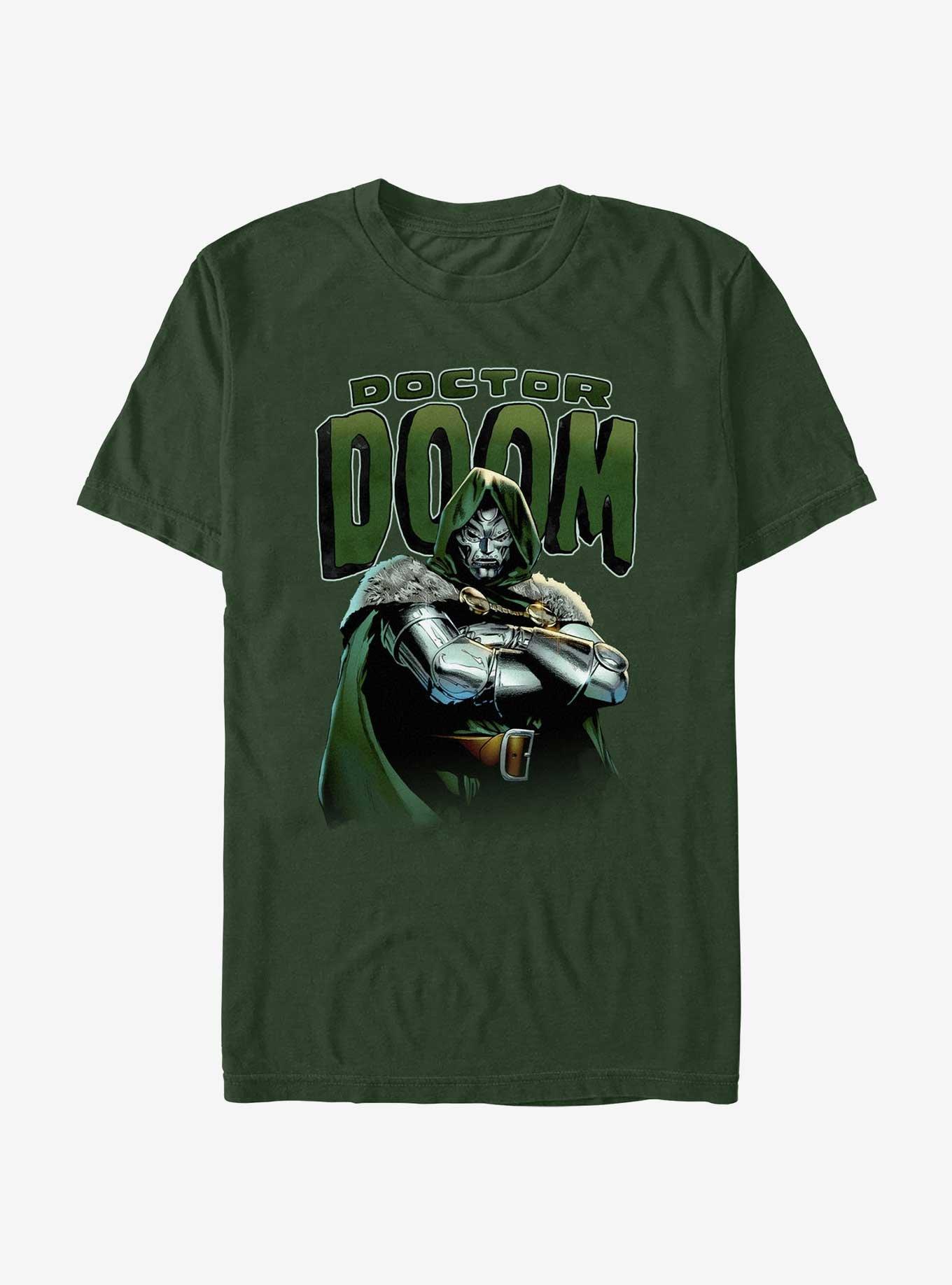 Marvel Fantastic Four Doctor Doom Art T-Shirt, FOREST GRN, hi-res