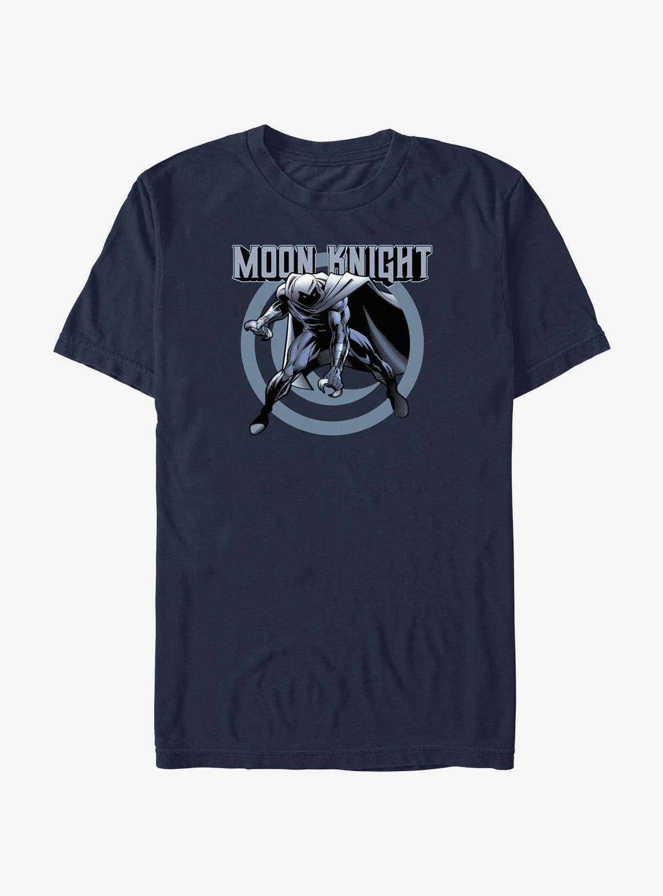 Marvel Moon Knight Moon Highlight T-Shirt, NAVY, hi-res