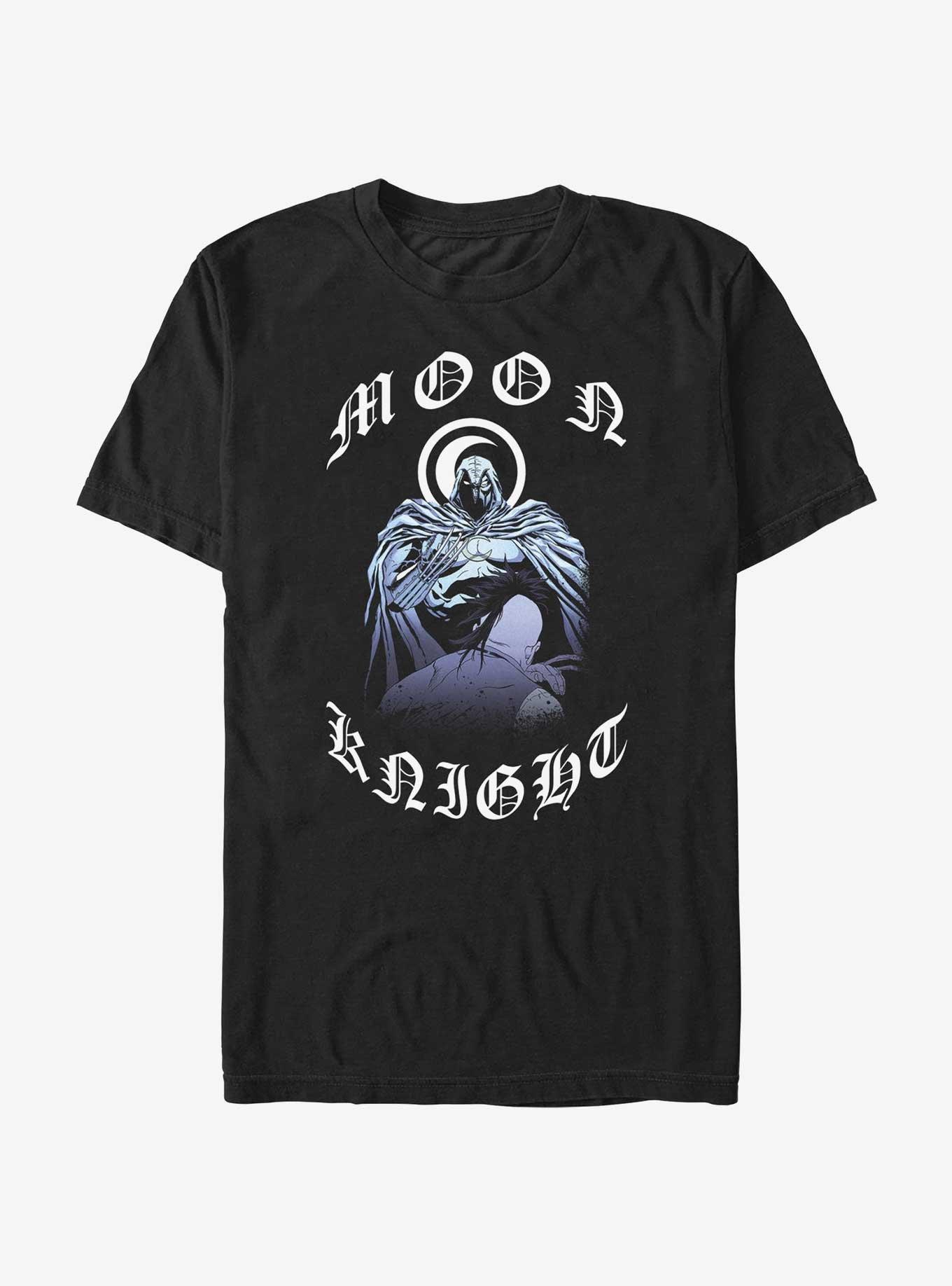 Marvel Moon Knight Moon Goth T-Shirt - BLACK | BoxLunch