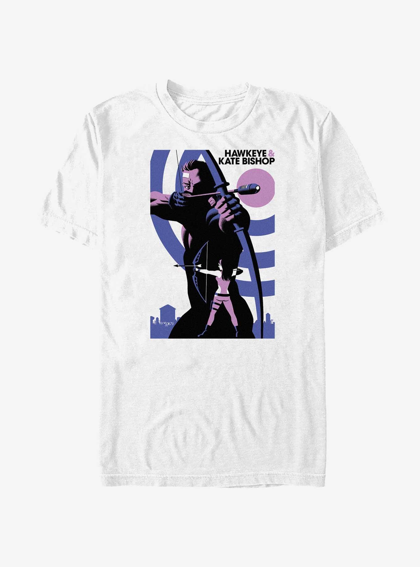 Marvel Hawkeye & Kate Bishop Target Teamup T-Shirt, WHITE, hi-res