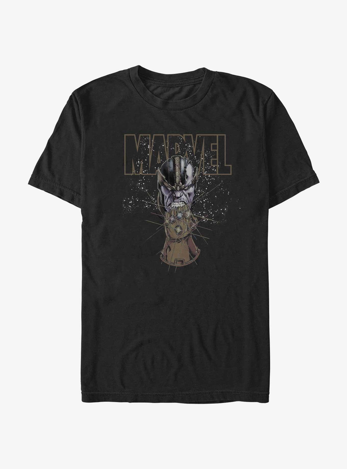 Marvel Avengers Thanos World Grasp T-Shirt, BLACK, hi-res