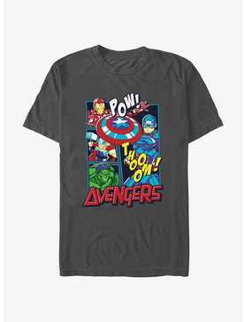 Marvel Avengers Pop Comic Panels T-Shirt, , hi-res