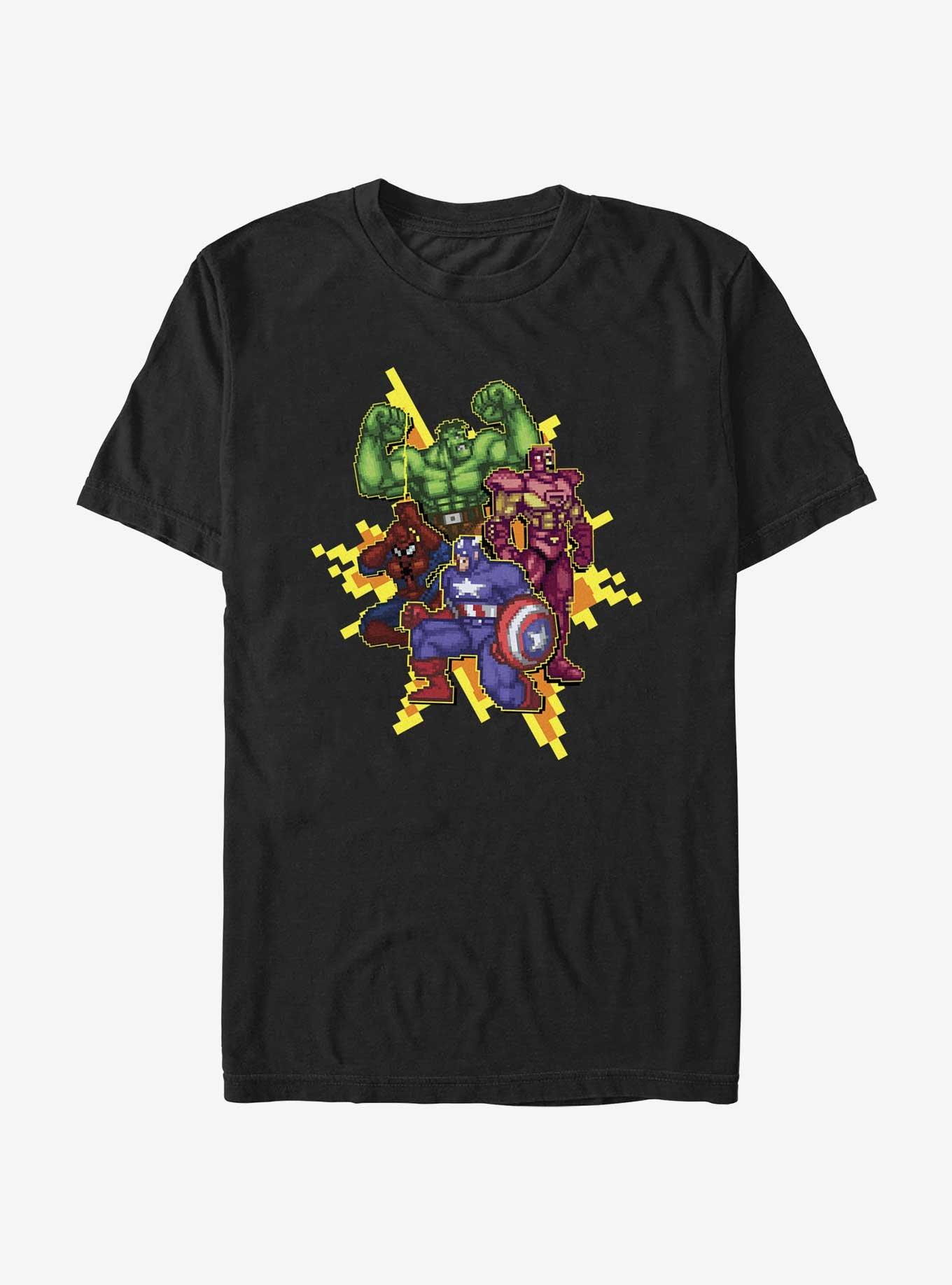 Marvel Avengers Classic Mode T-Shirt, BLACK, hi-res