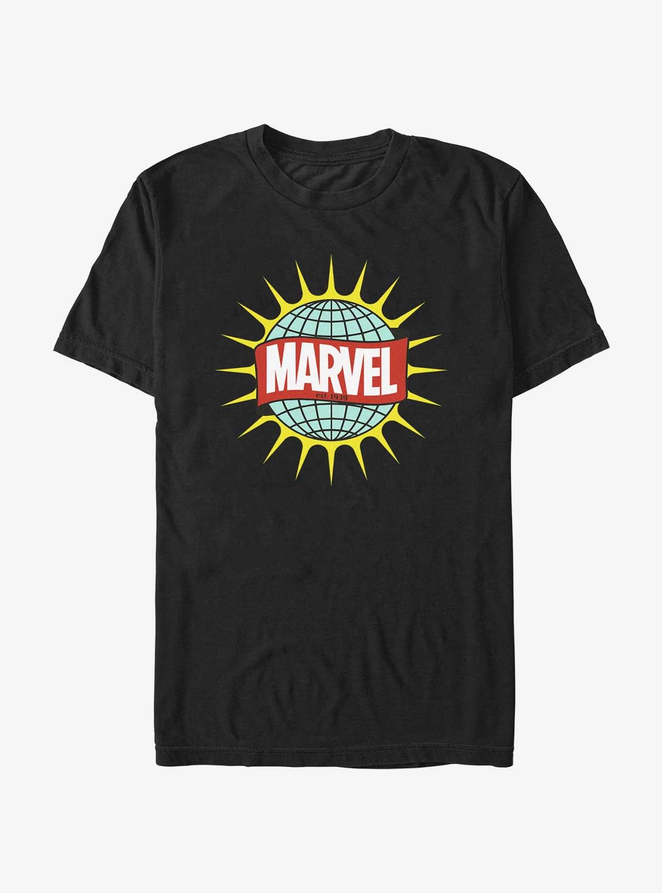 Marvel Globe Logo T-Shirt, , hi-res