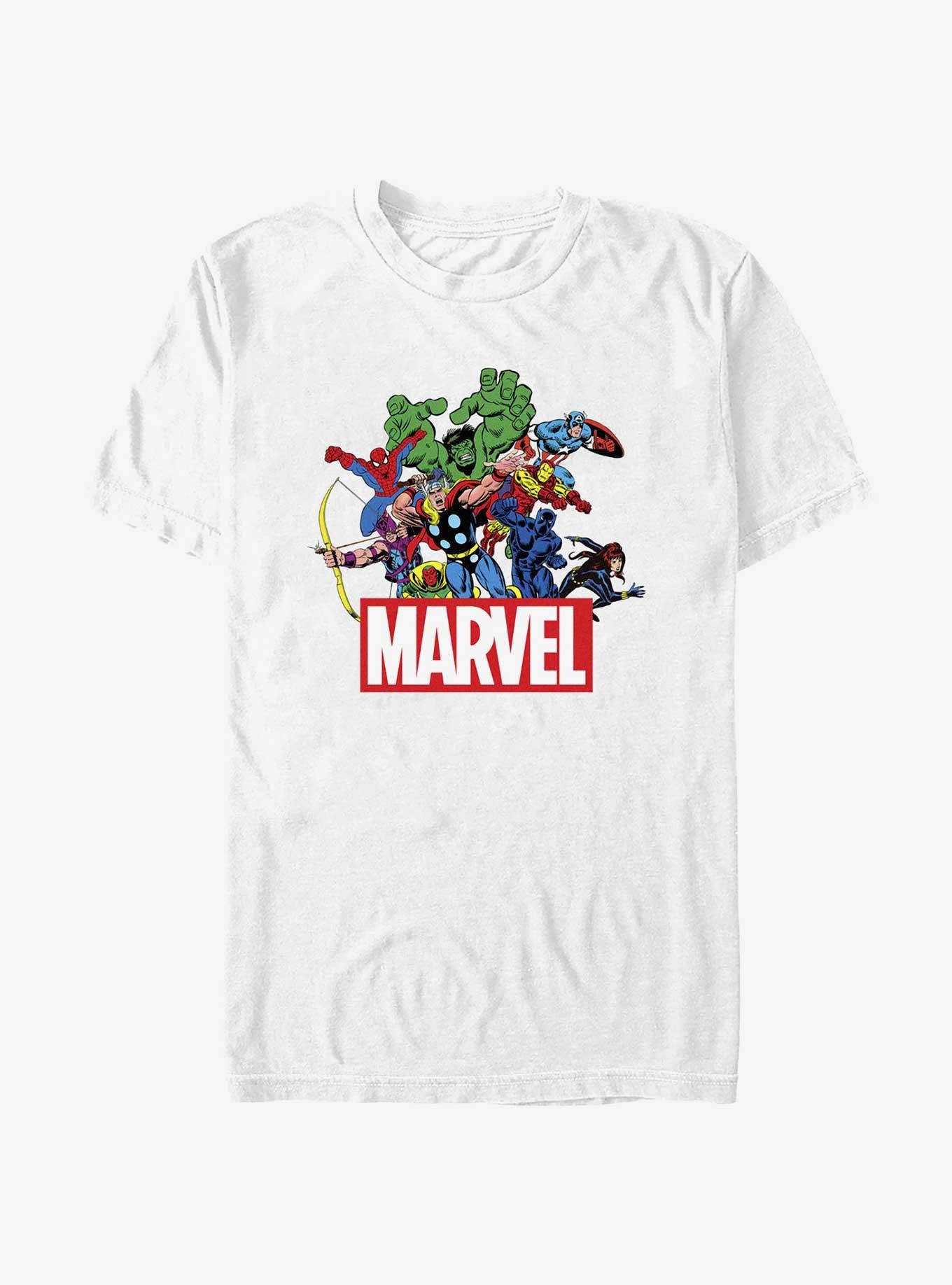 Marvel Avengers Hero Dash T-Shirt, WHITE, hi-res