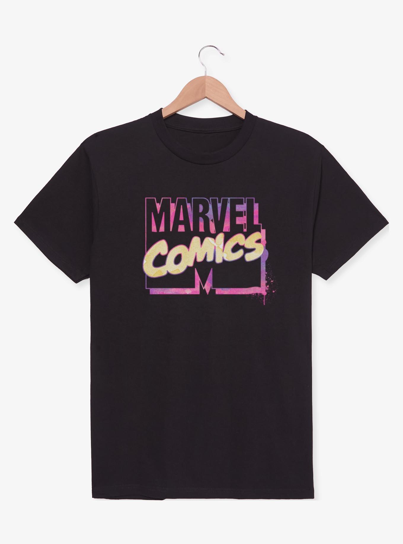 Marvel Logo Watercolor T-Shirt