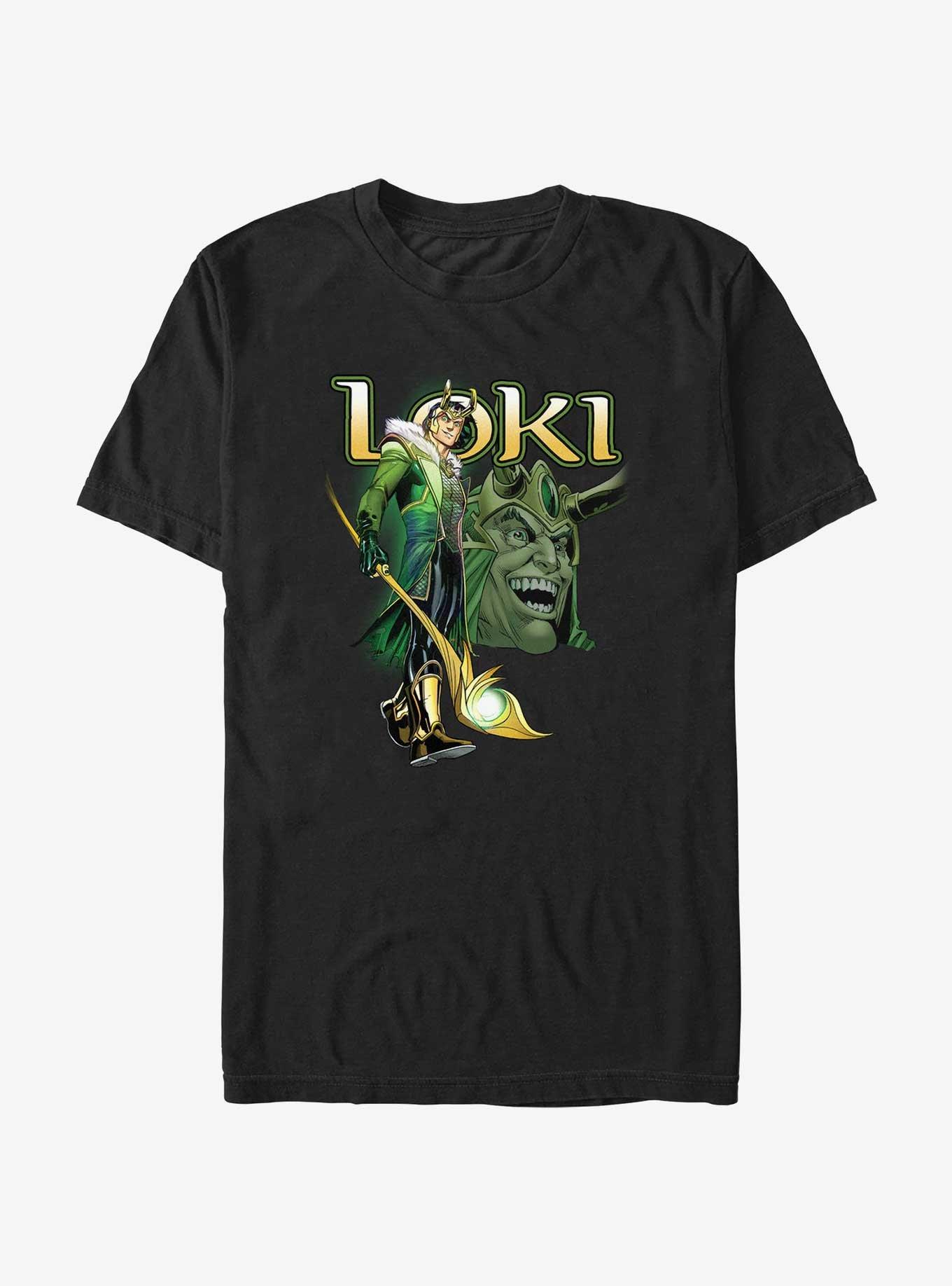 Marvel Loki Mischief Mayhem T-Shirt, BLACK, hi-res