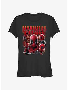 Marvel Deadpool & Wolverine Maximum Effort Girls T-Shirt Hot Topic Web Exclusive, , hi-res