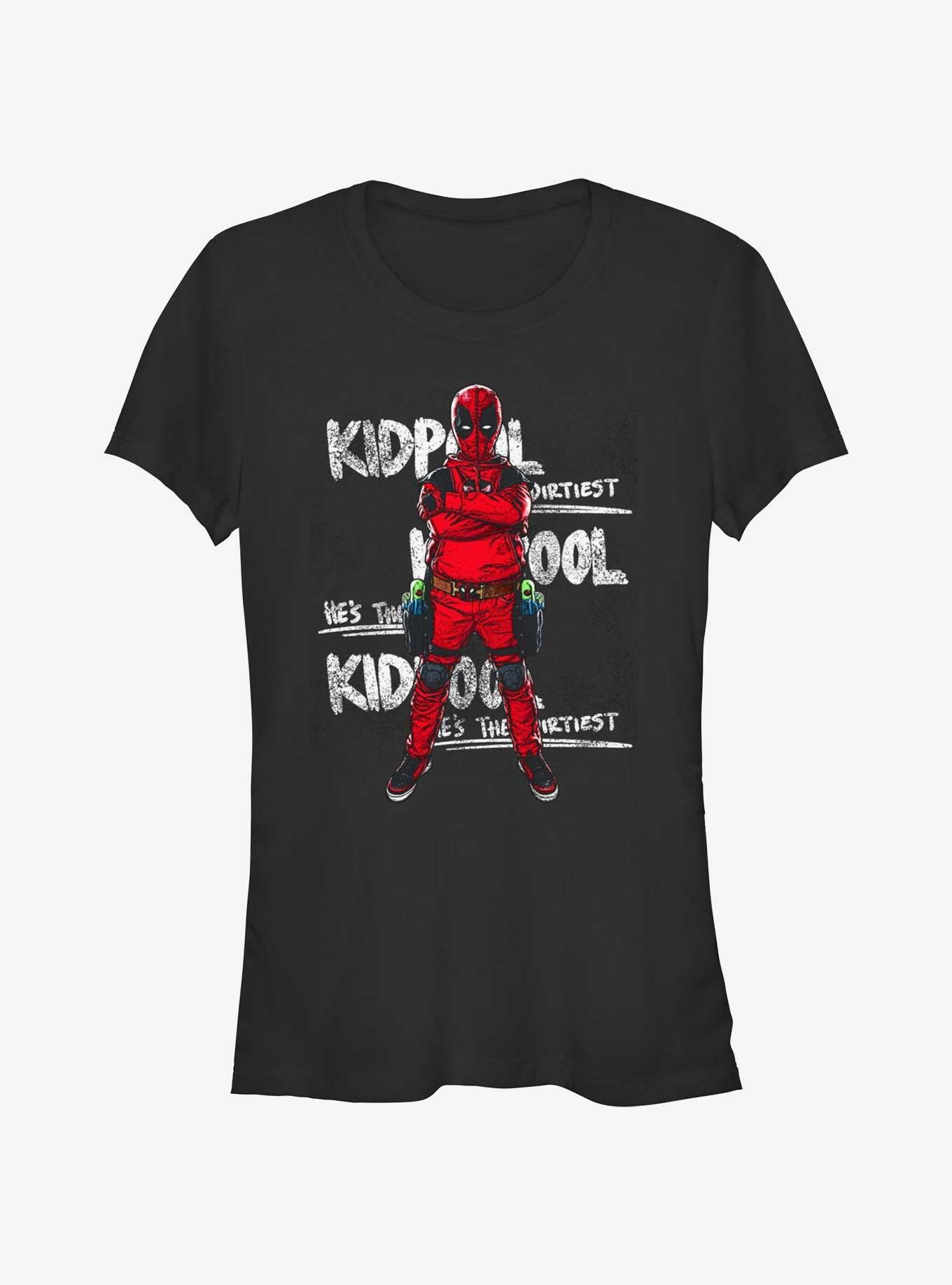 Marvel Deadpool & Wolverine Kidpool Girls T-Shirt