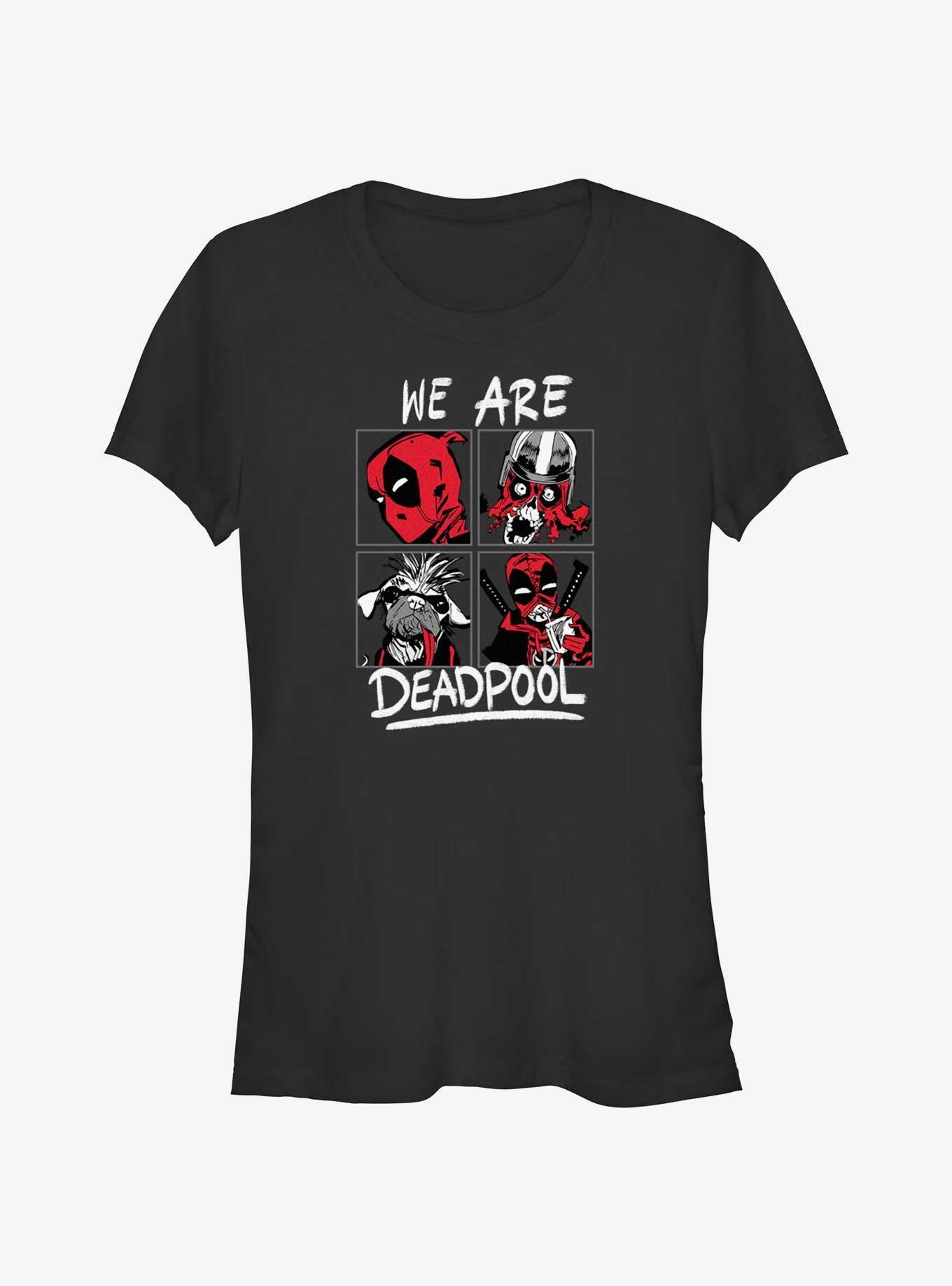 Marvel Deadpool & Wolverine We Are Deadpool Girls T-Shirt, BLACK, hi-res