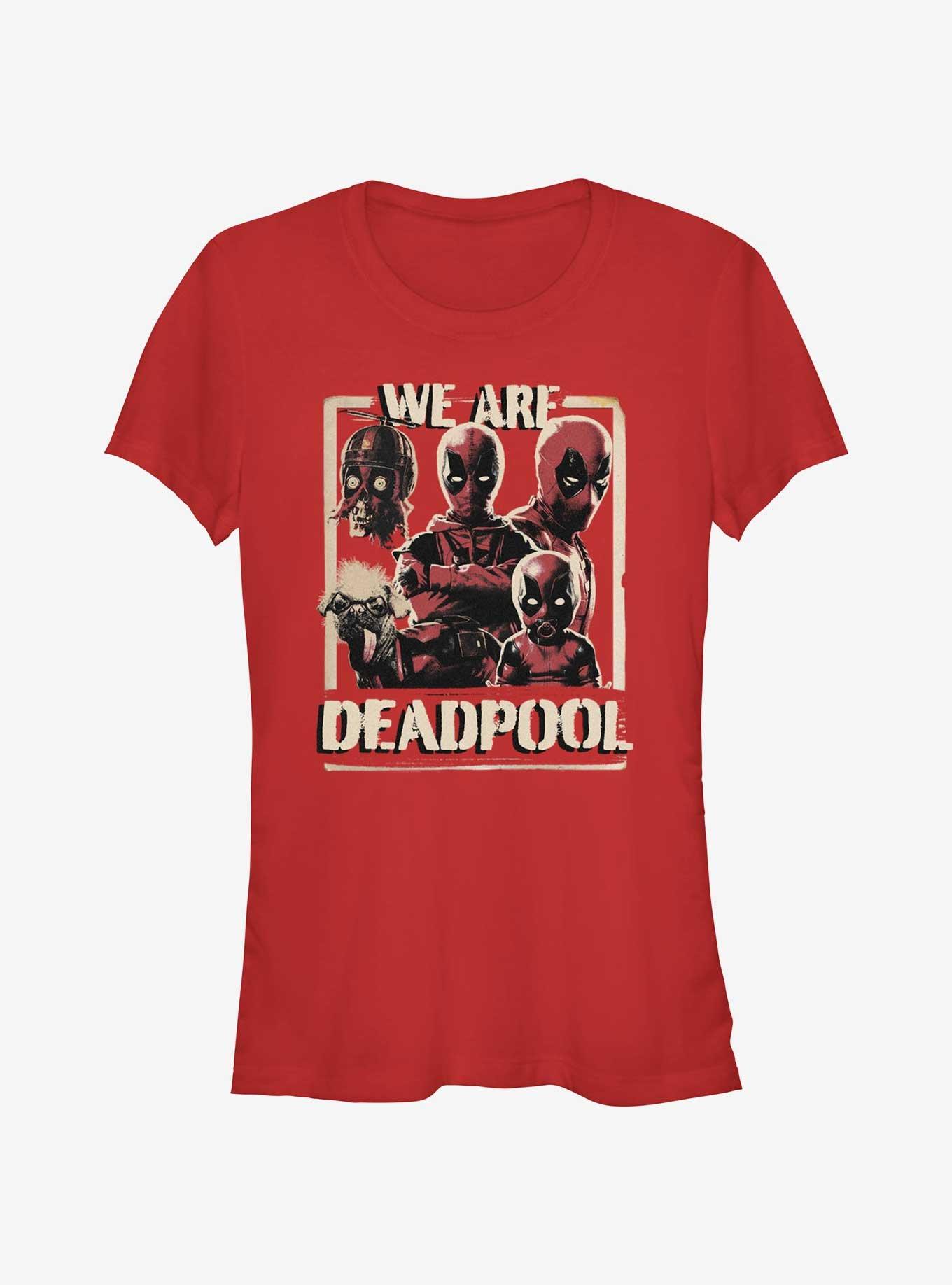 Marvel Deadpool & Wolverine We Are Deadpool Girls T-Shirt