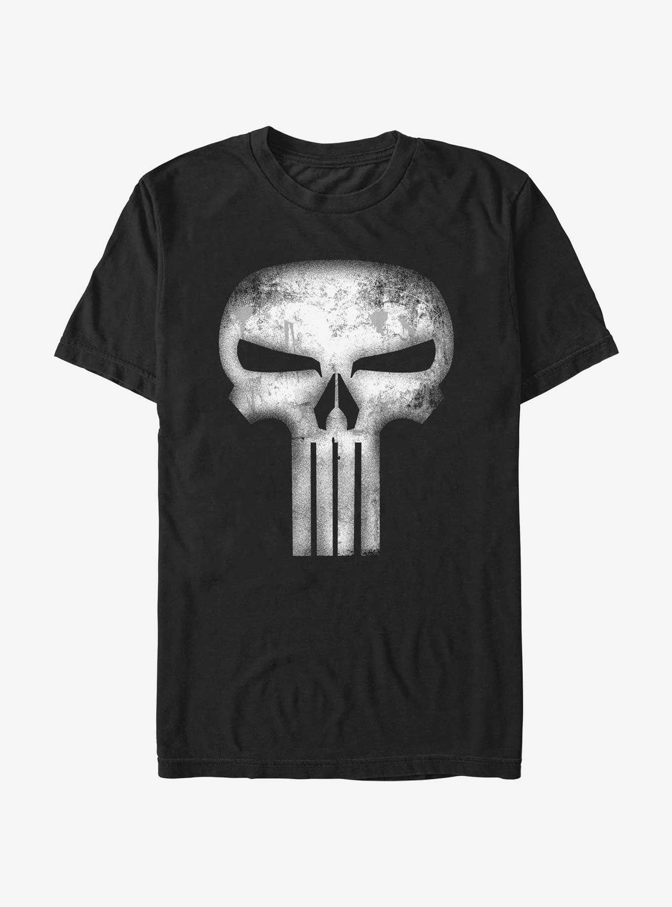 Marvel Punisher Death Skull Logo T-Shirt, , hi-res
