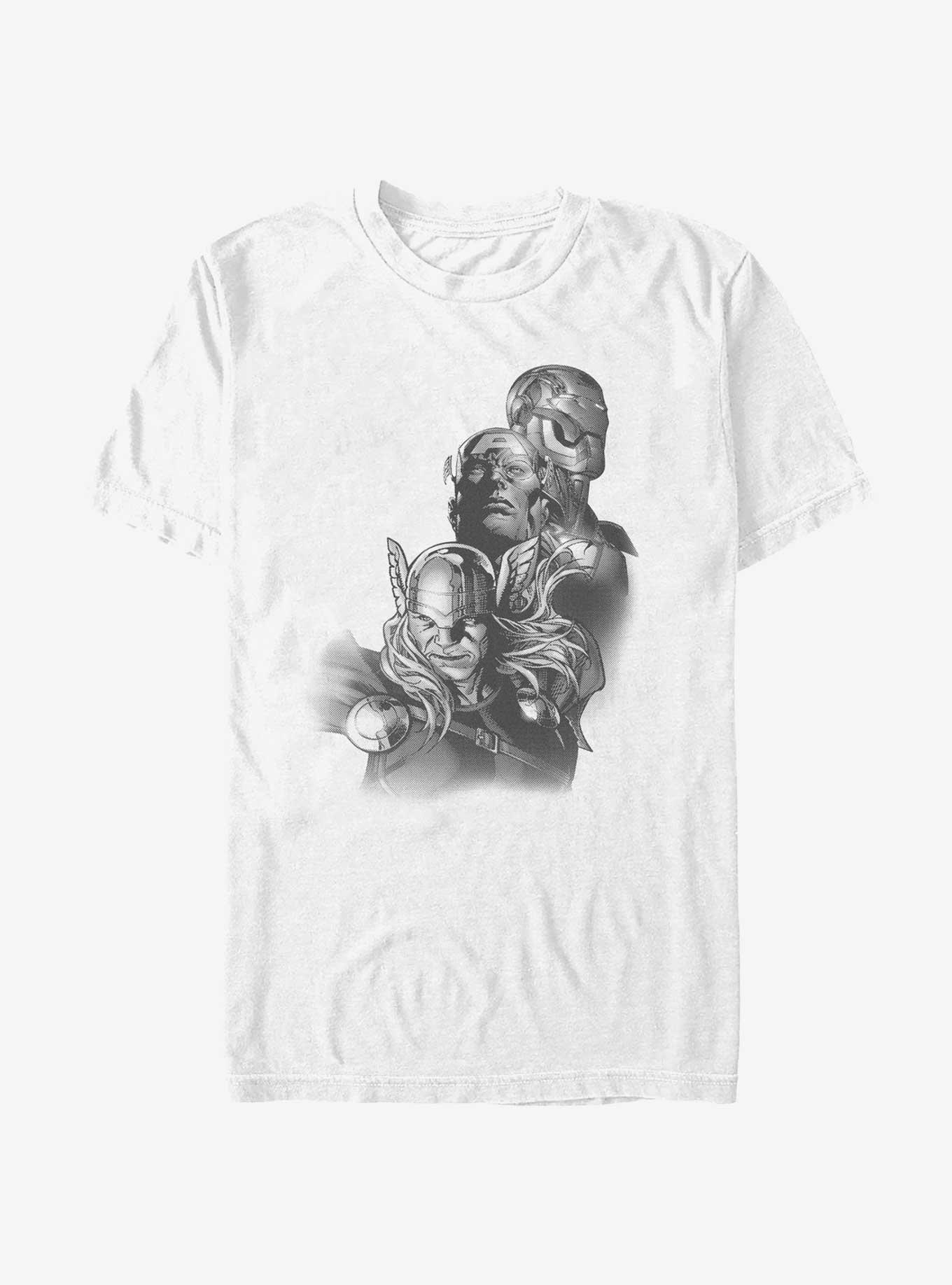 Marvel Avengers Trio Threat T-Shirt, WHITE, hi-res