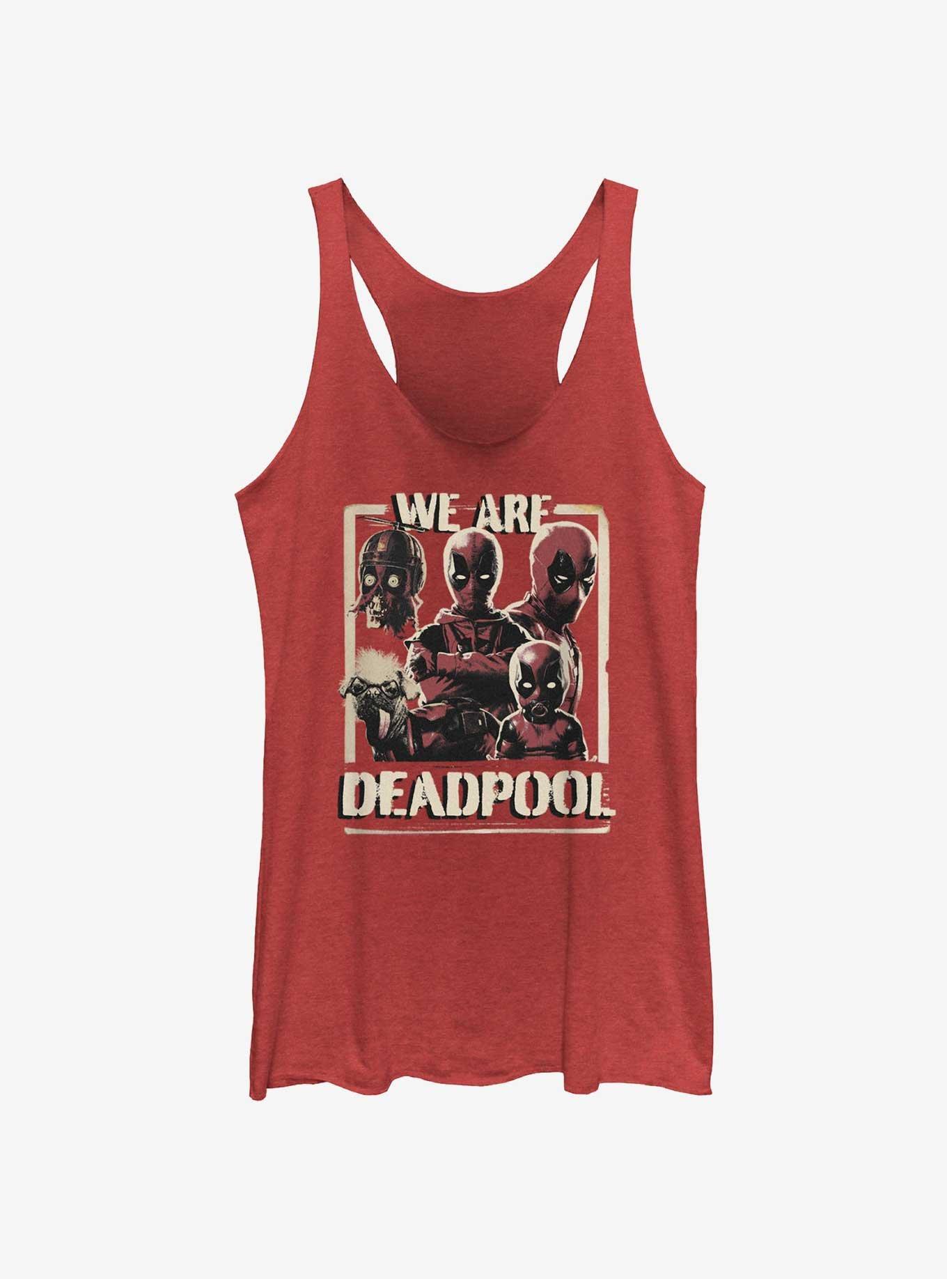 Marvel Deadpool & Wolverine We Are Deadpool Girls Tank, RED HTR, hi-res