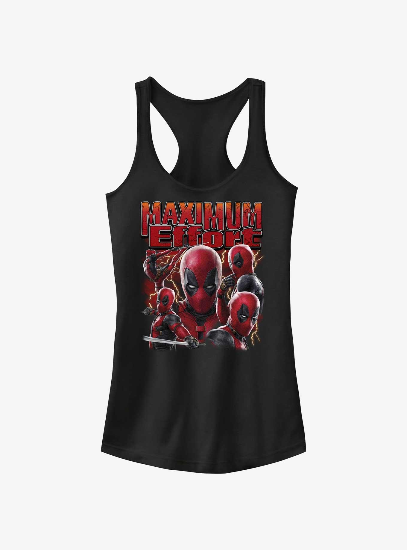 Marvel Deadpool & Wolverine Maximum Effort Girls Tank Hot Topic Web Exclusive