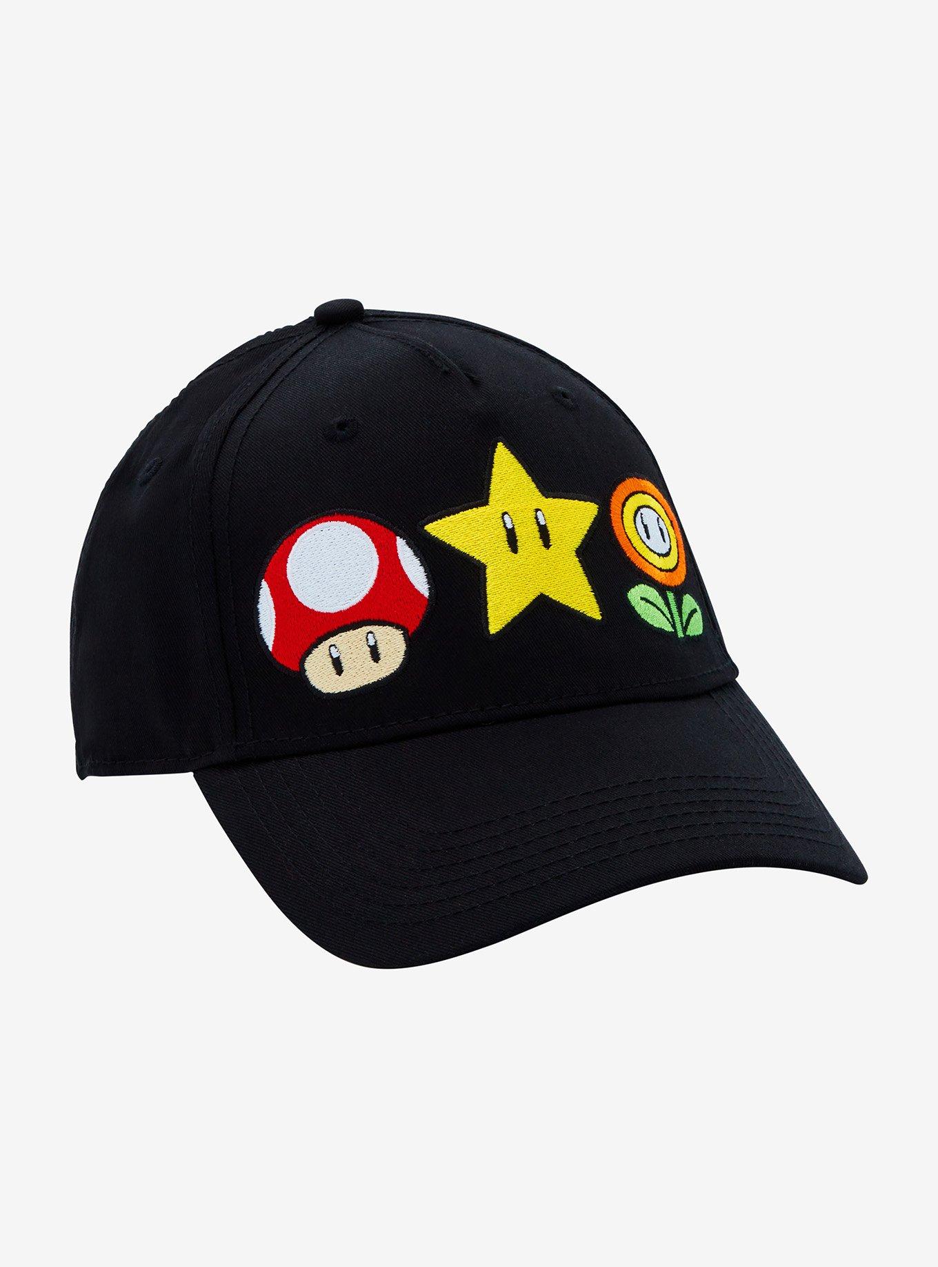Super Mario Bros. Icons Snapback Hat, , hi-res