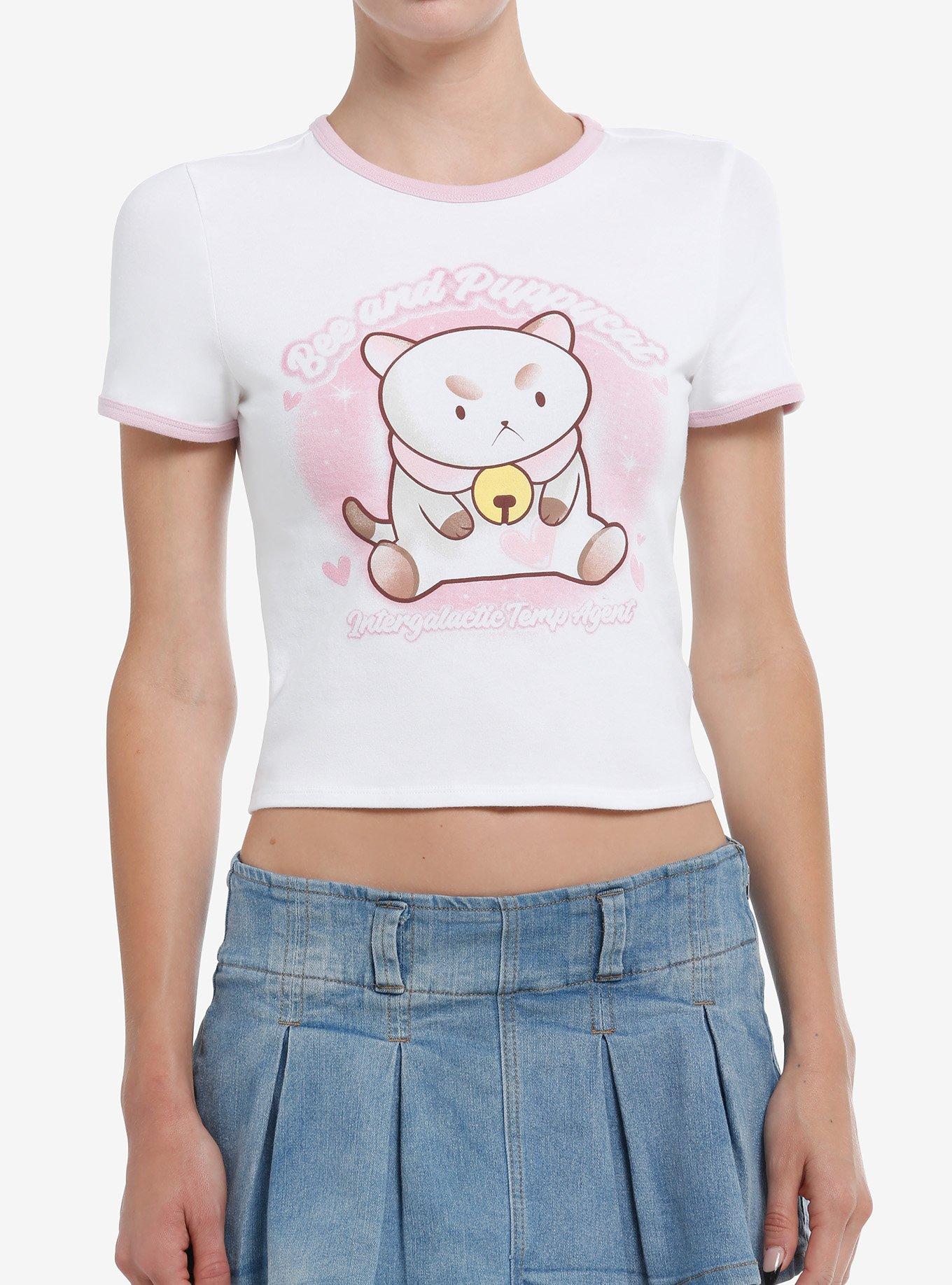 Bee And Puppycat Intergalactic Temp Agent Girls Ringer Baby T-Shirt, , hi-res