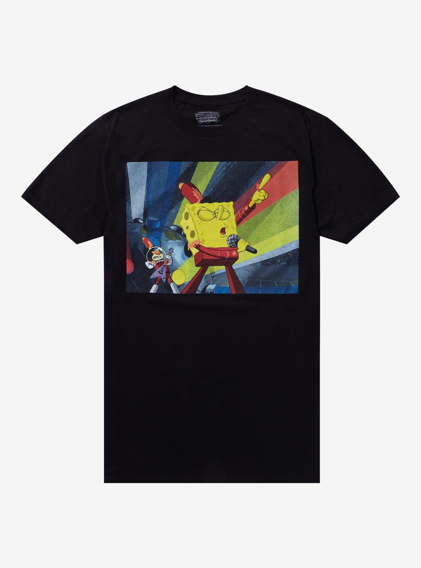 SpongeBob SquarePants Bubble Bowl Performance T-Shirt, BLACK, hi-res