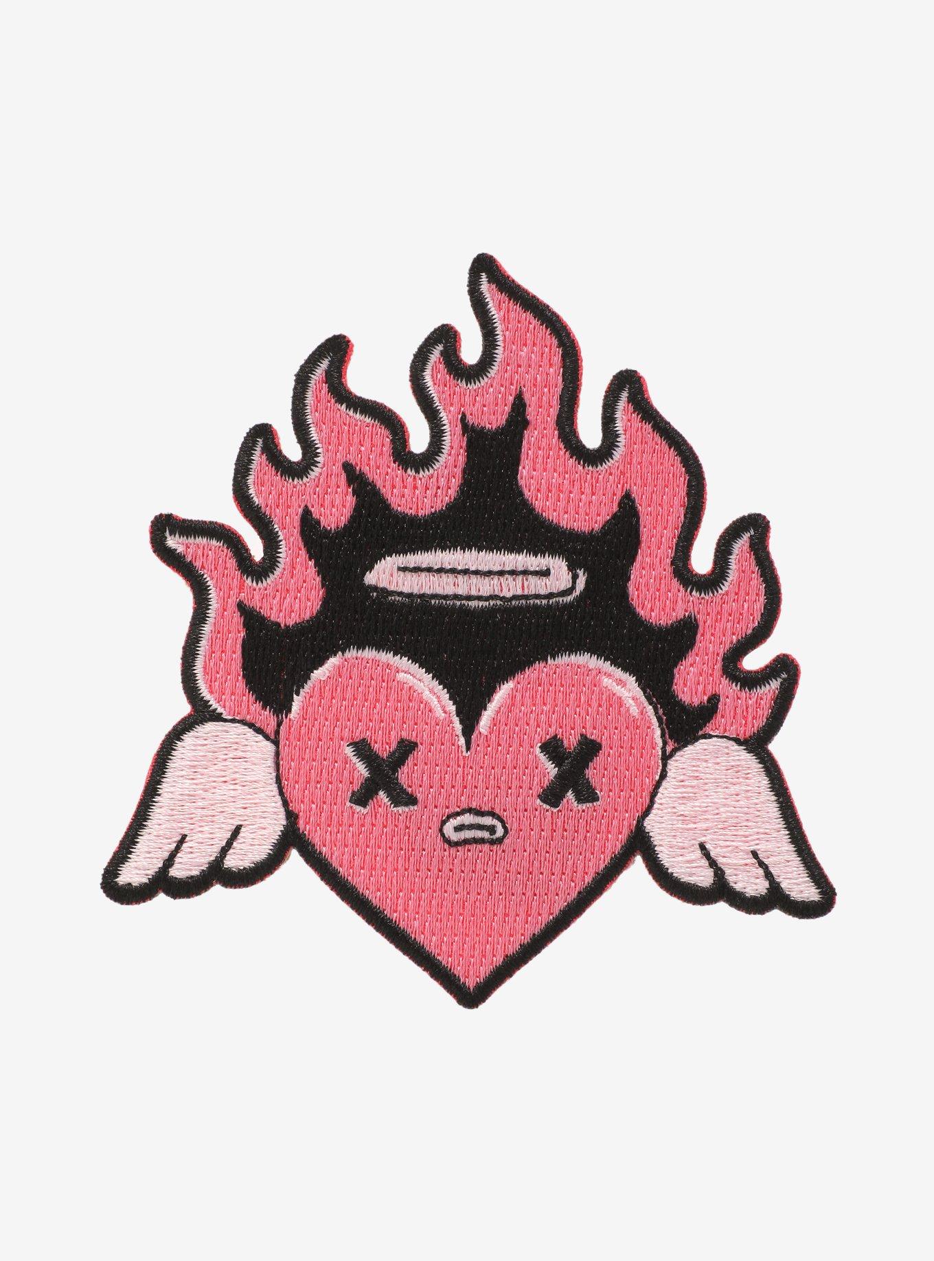 Angel Heart Flame Patch, , hi-res