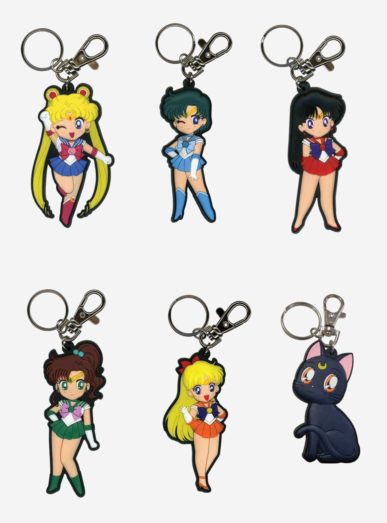 Sailor Moon Blind Bag Rubber Key Chain, , hi-res