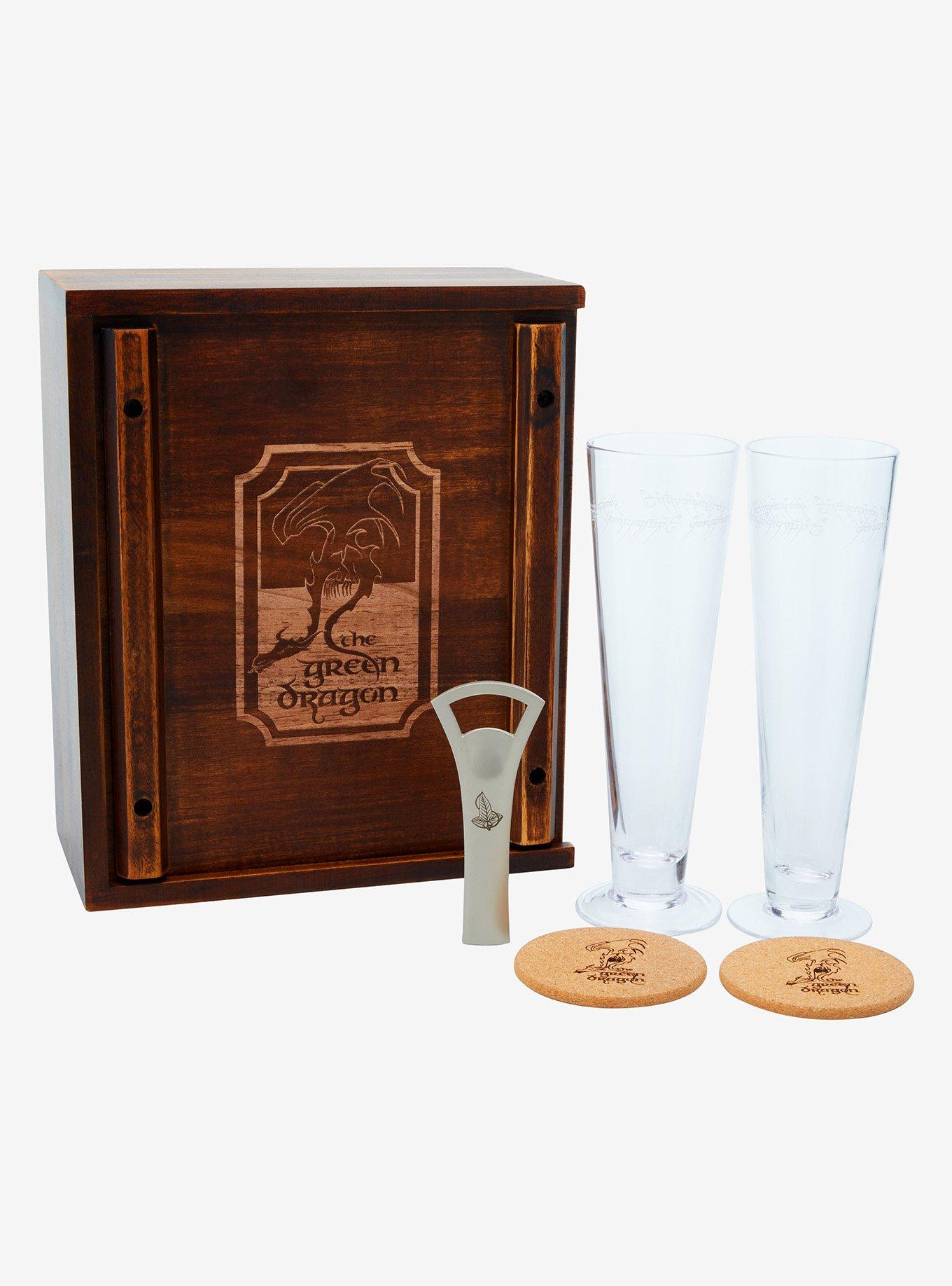 The Lord of the Rings The Green Dragon Inn Pilsner Glass Set