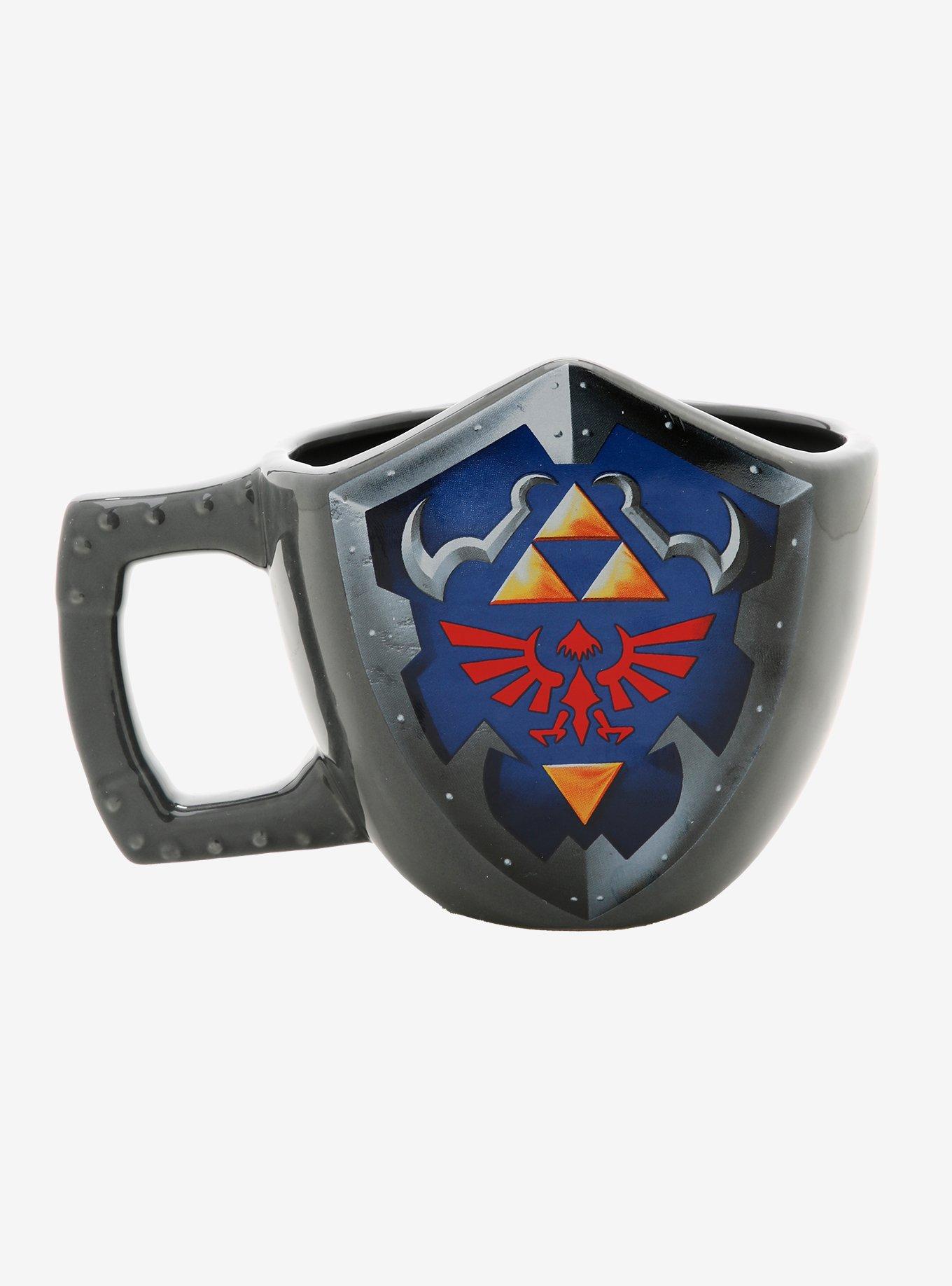 Nintendo The Legend of Zelda Link Hylian Shield Figural Mug, , hi-res