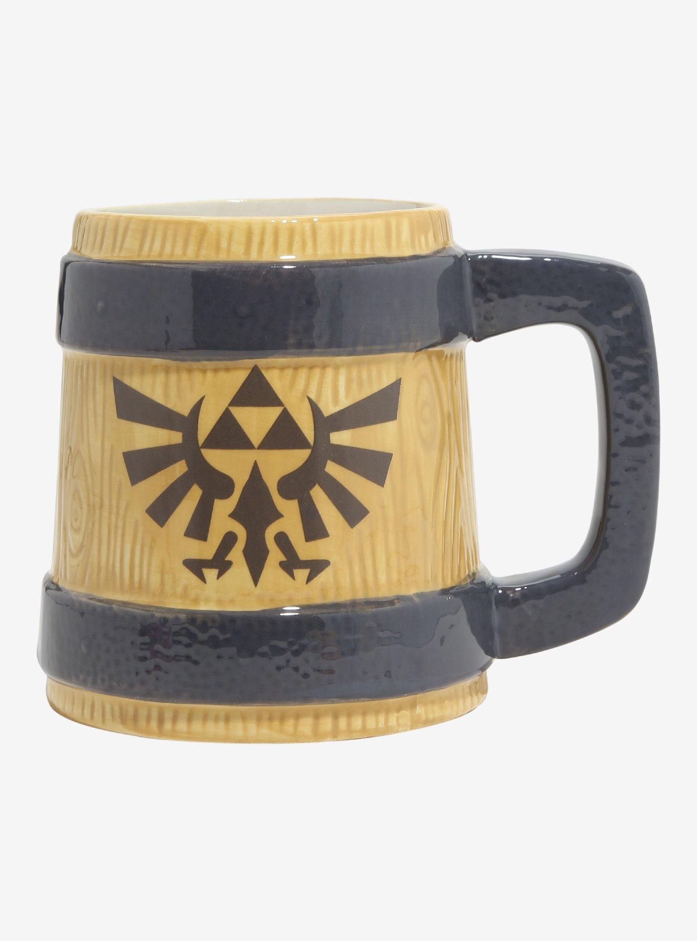 Nintendo The Legend of Zelda Royal Crest Figural Mug, , hi-res