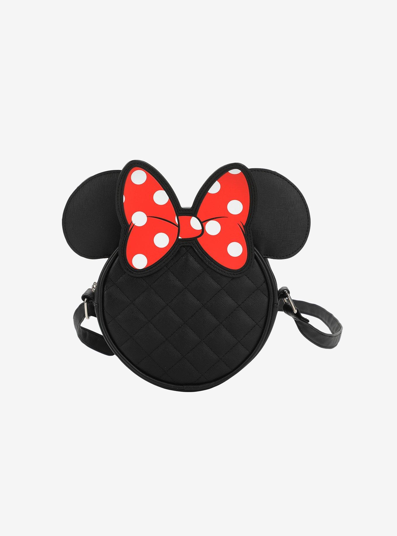 Disney Minnie Mouse Quilted Crossbody, , hi-res