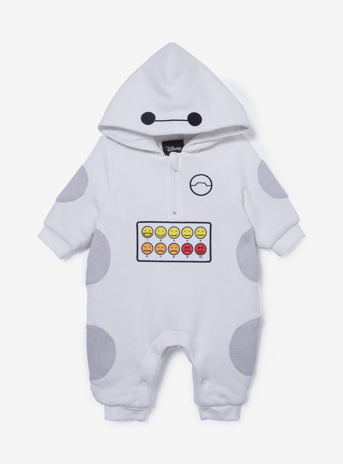 Disney Big Hero 6 Baymax Pain Scale Infant One Piece — BoxLunch Exclusive, , hi-res