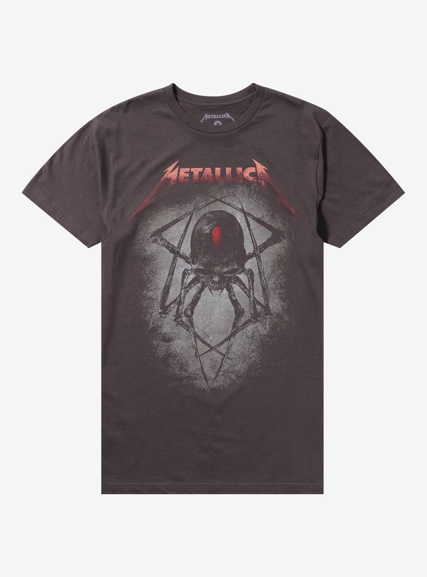 Metallica Black Widow Skull T-Shirt | Hot Topic