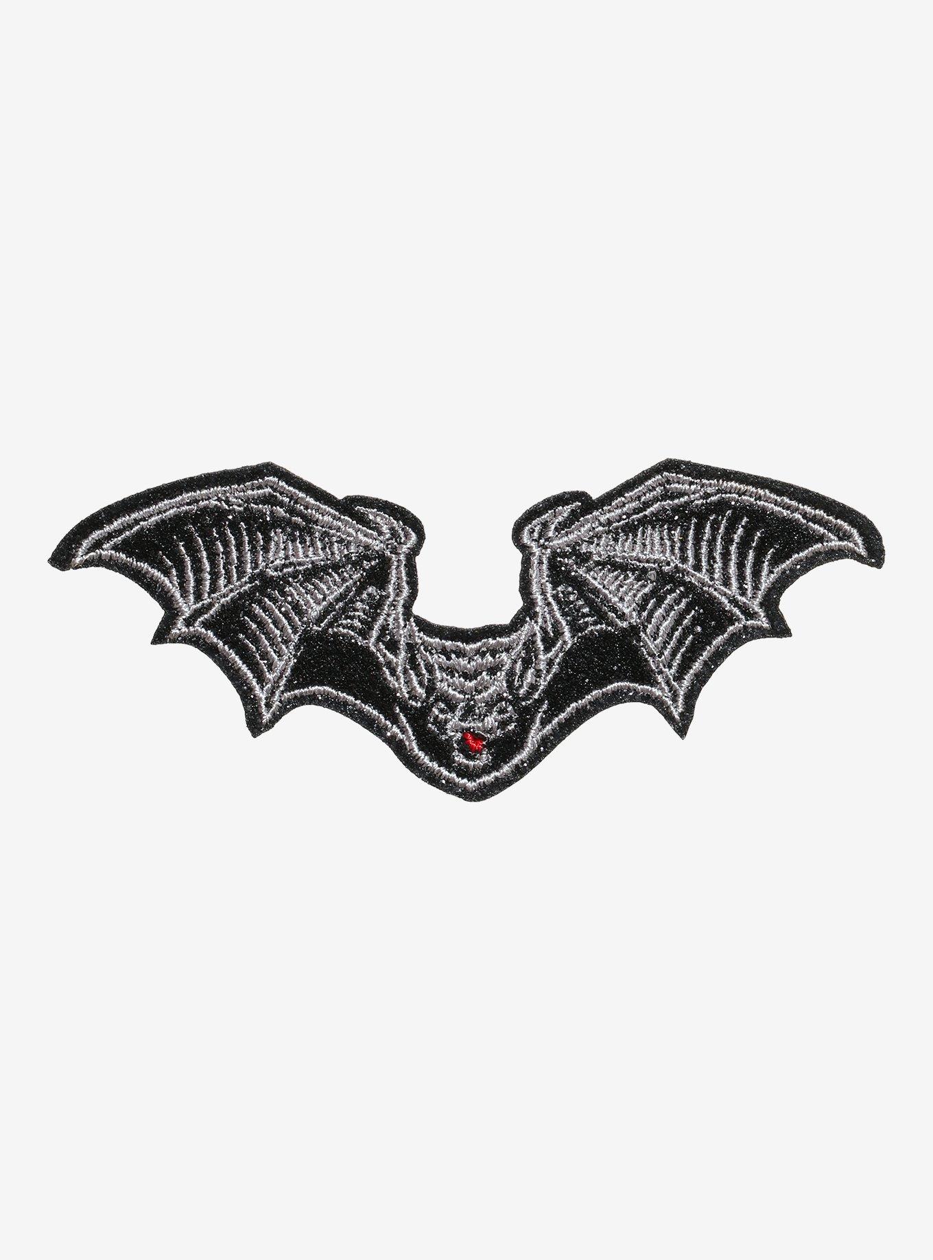 Glitter Bat Patch, , hi-res