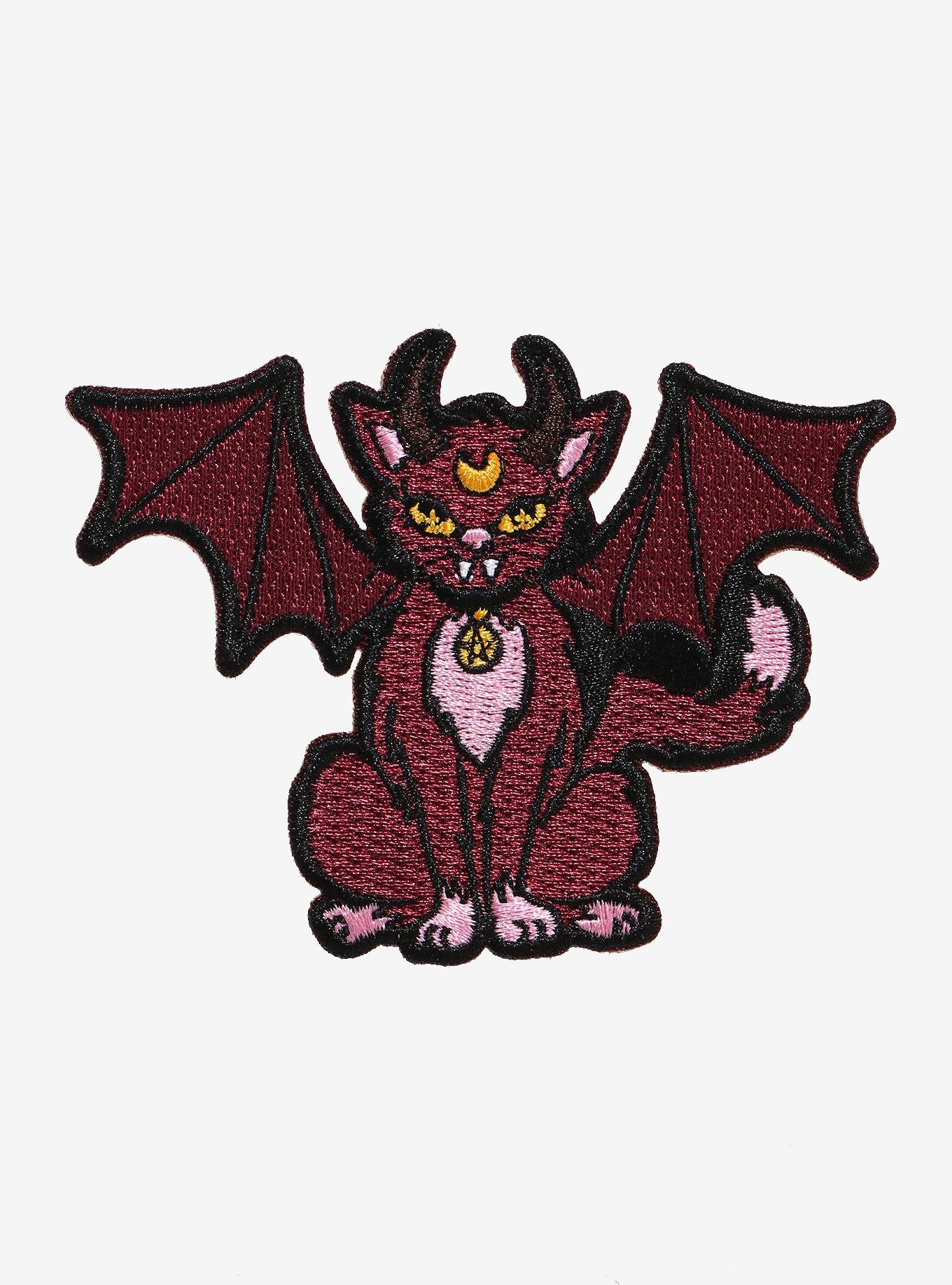 Bat Cat Patch By The Pulp Girls, , hi-res