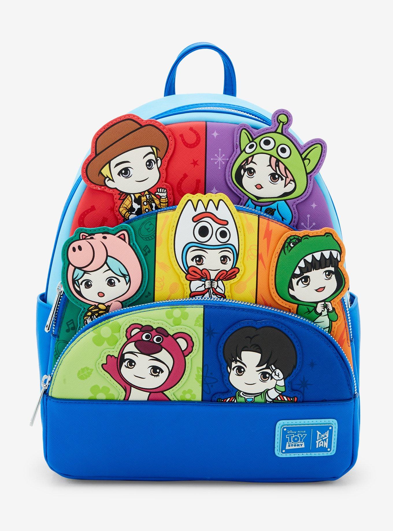 Loungefly Disney Pixar Toy Story x Tiny Tan Multi-Character Portrait Mini Backpack, , hi-res